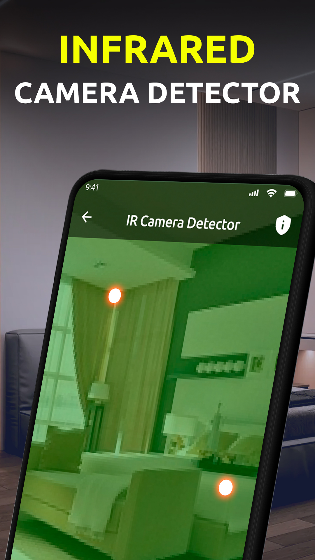 اسکرین شات 6 برنامه Hidden Device Camera Detector
