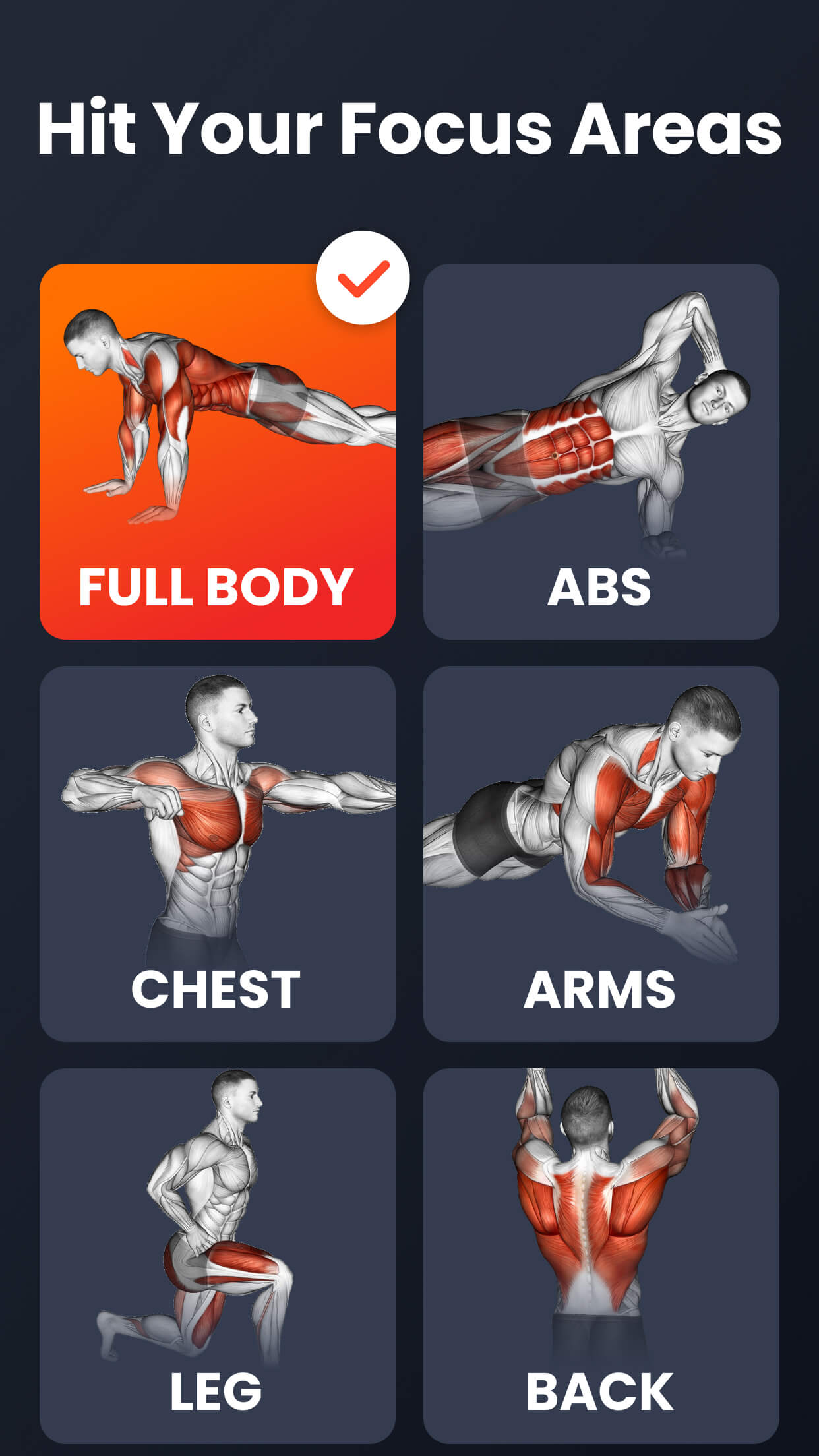 اسکرین شات 3 برنامه Home Workout - No Equipment