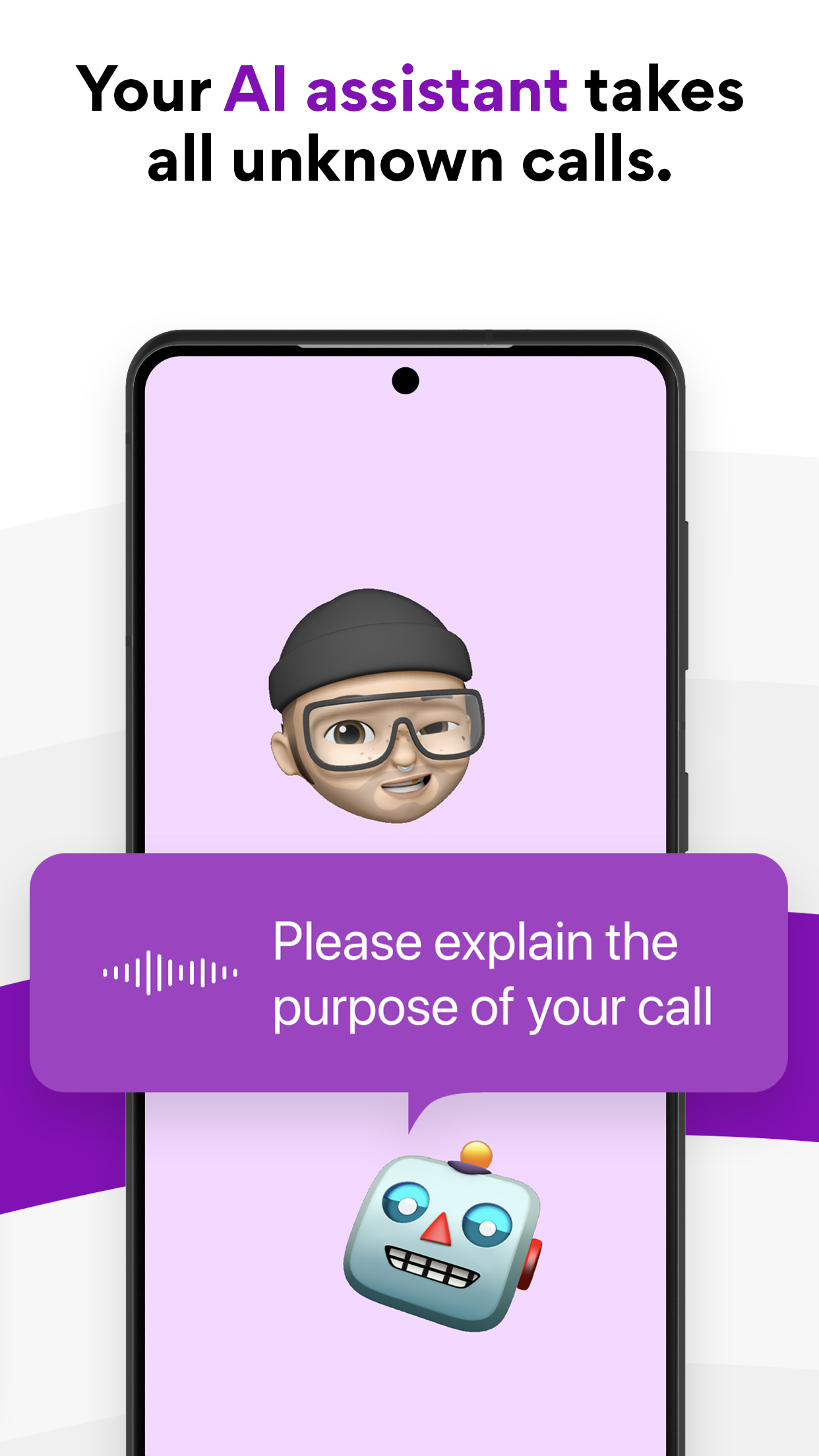 اسکرین شات 2 برنامه Robo Shield Spam Call Blocker