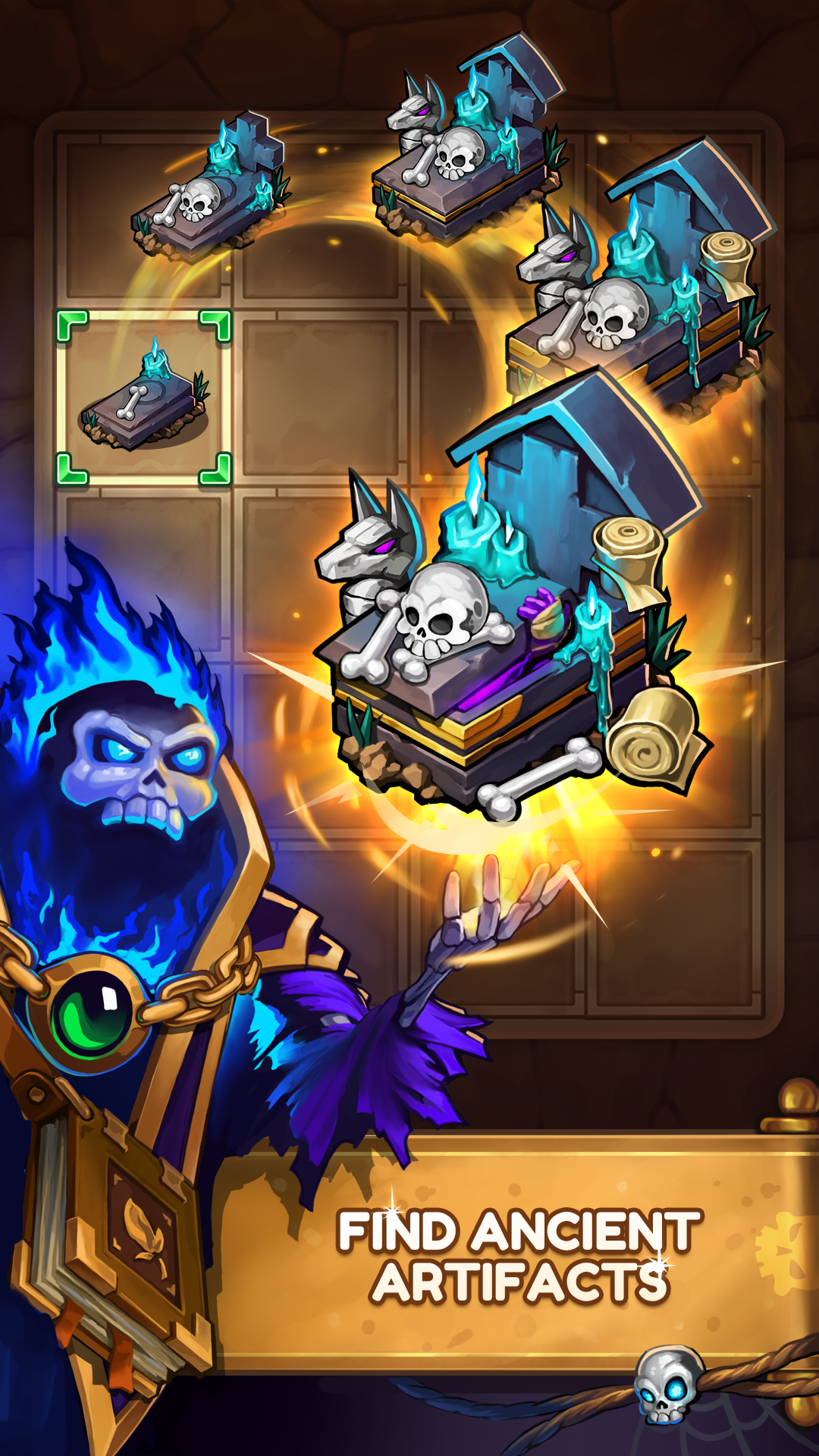 اسکرین شات 3 بازی Mage's Secret: Idle Merge RPG