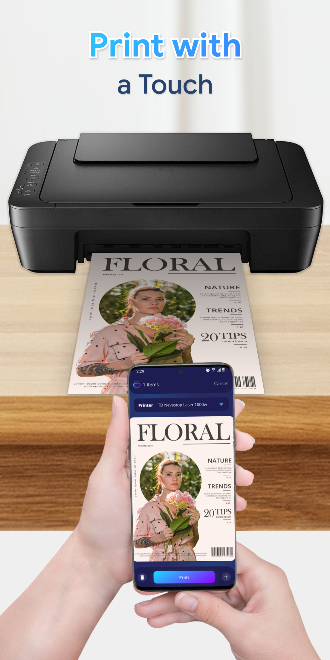 اسکرین شات 3 برنامه Smart Printer: Print & Scan