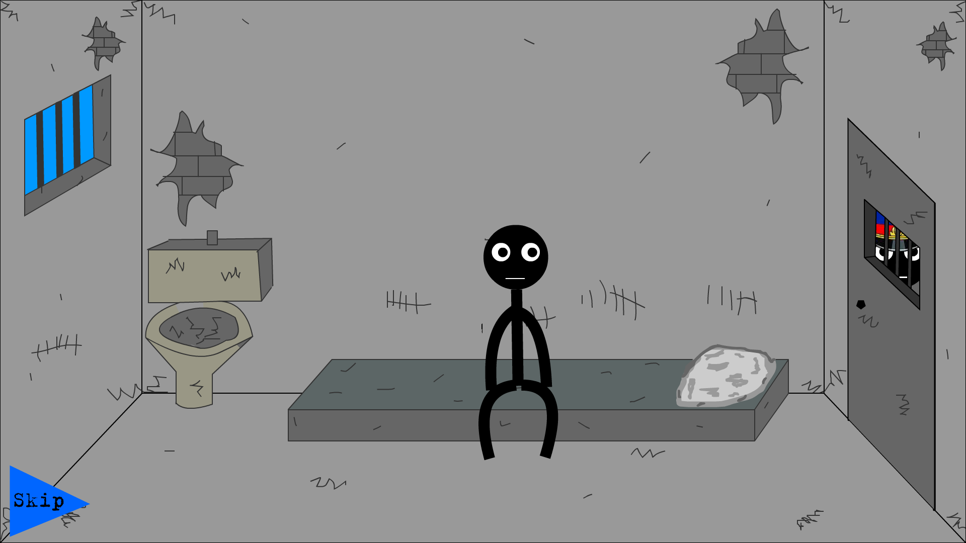 اسکرین شات 2 بازی Stickman Jailbreak,Funny Escap