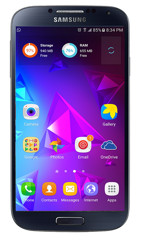 اسکرین شات 2 برنامه P9 Launcher Theme