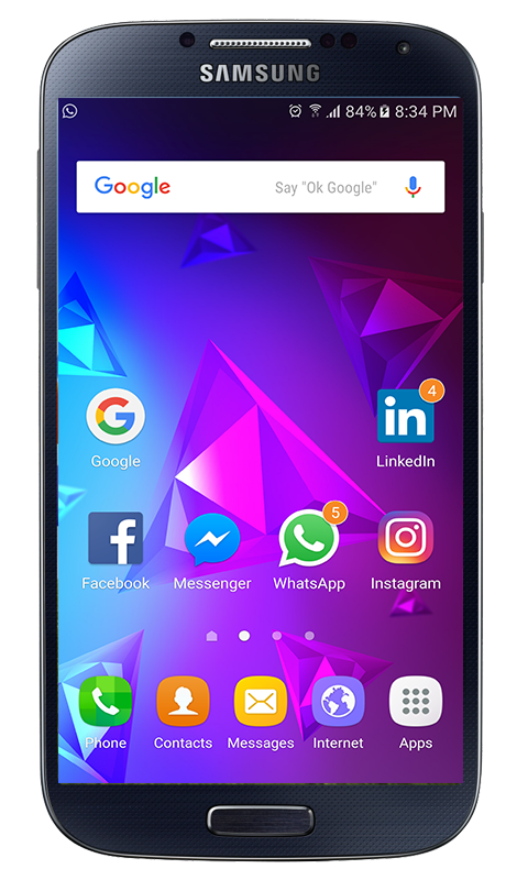 اسکرین شات 1 برنامه P9 Launcher Theme