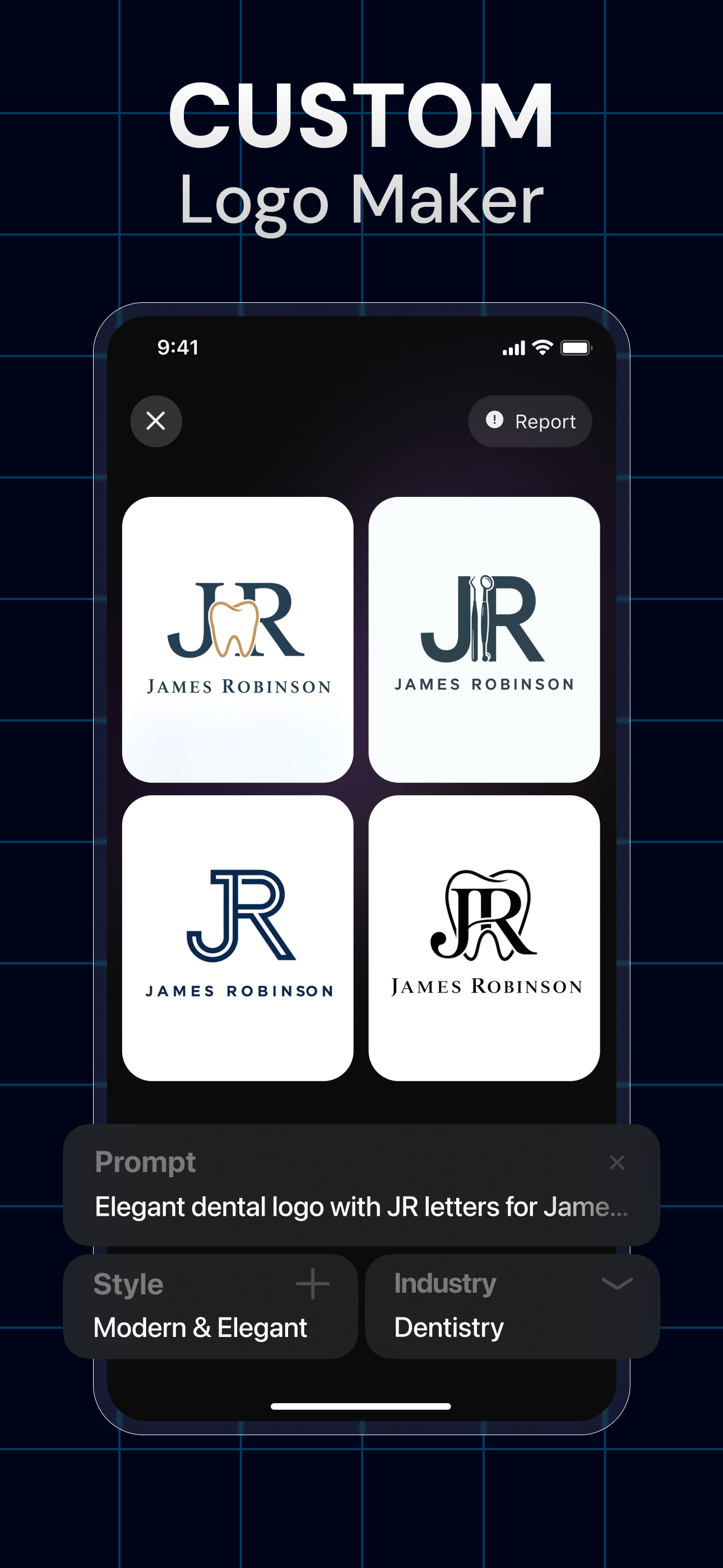 اسکرین شات 6 برنامه Rebrand - AI Logo Maker