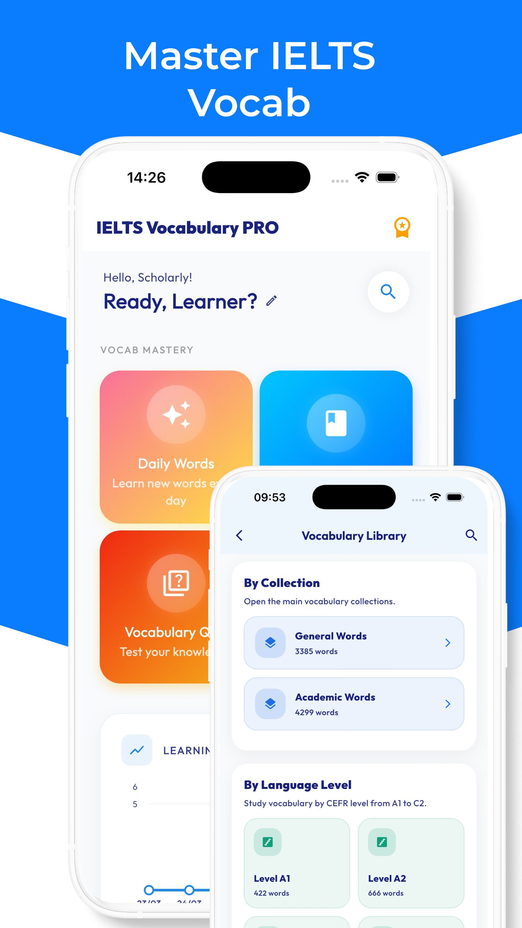 اسکرین شات 1 برنامه IELTS Vocabulary PRO
