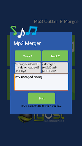 اسکرین شات 5 برنامه Mp3 Cutter & Merger