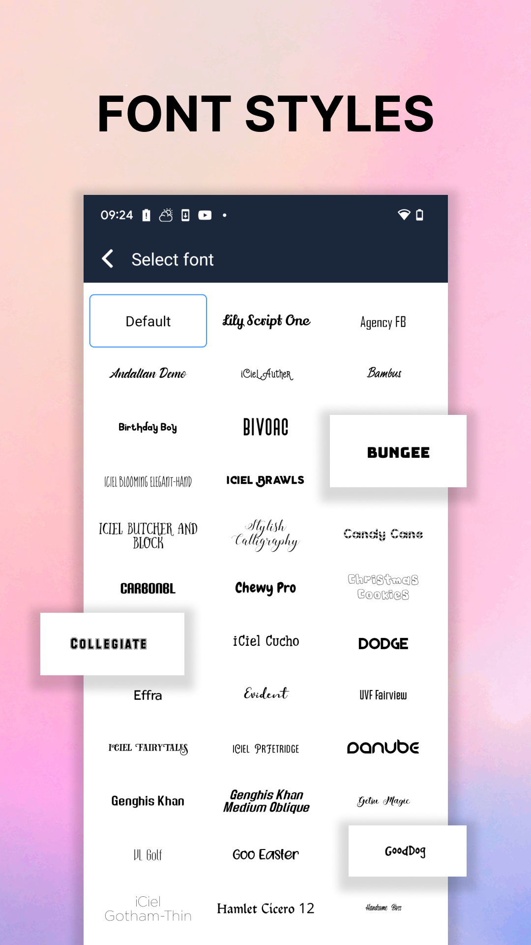 اسکرین شات 6 برنامه Text on Photo