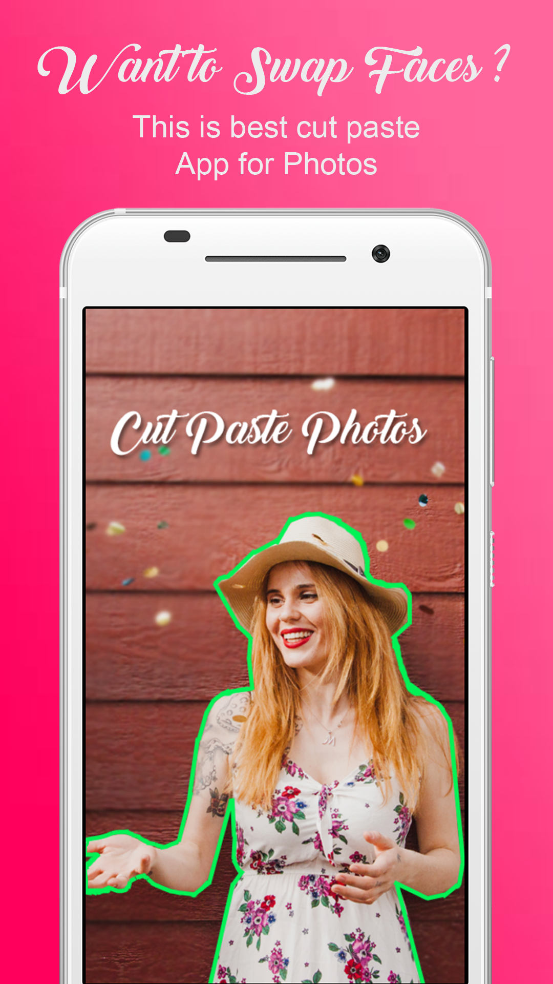 اسکرین شات 1 برنامه Cut Paste Photo Editor