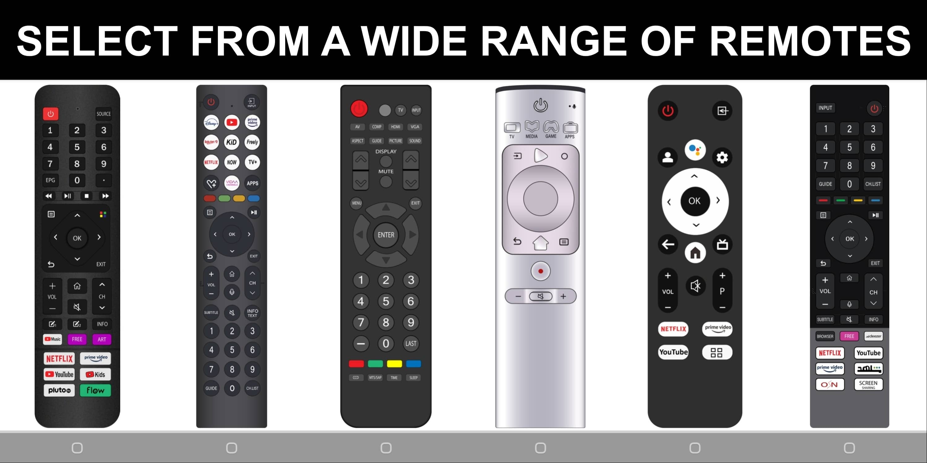 اسکرین شات 4 برنامه Hisense TV Remote