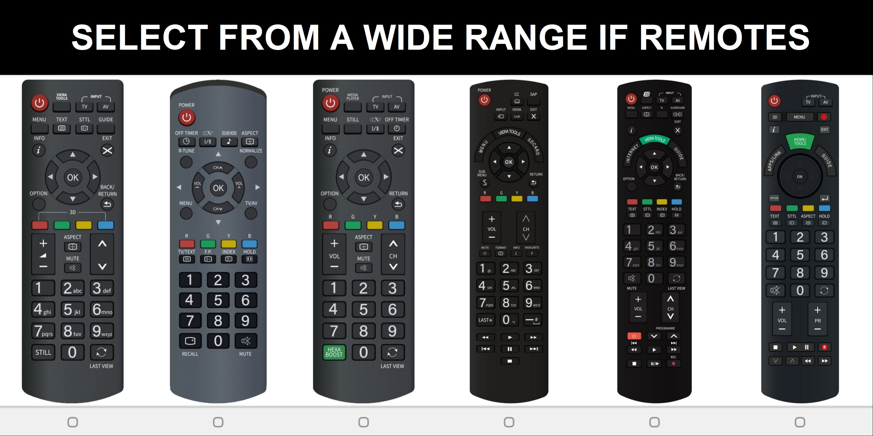اسکرین شات 5 برنامه Panasonic TV Remote