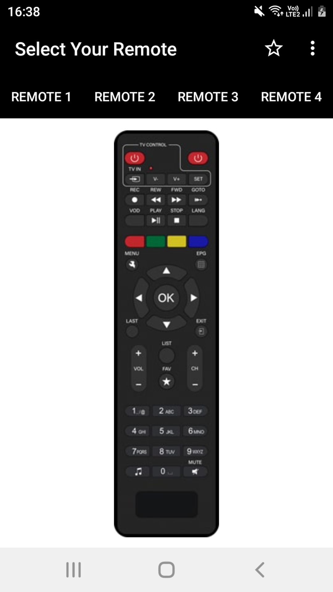 اسکرین شات 3 برنامه Nxt Digital Remote Controller
