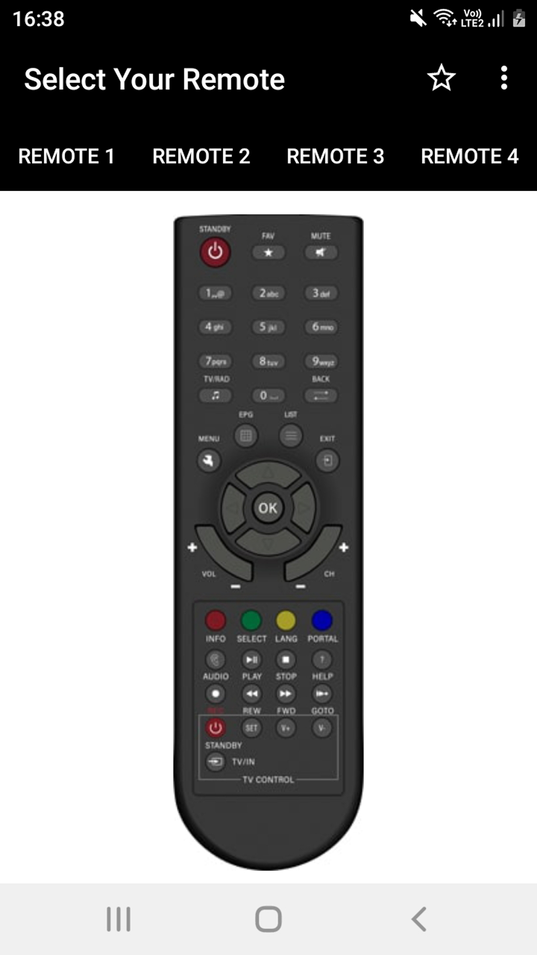 اسکرین شات 5 برنامه Nxt Digital Remote Controller