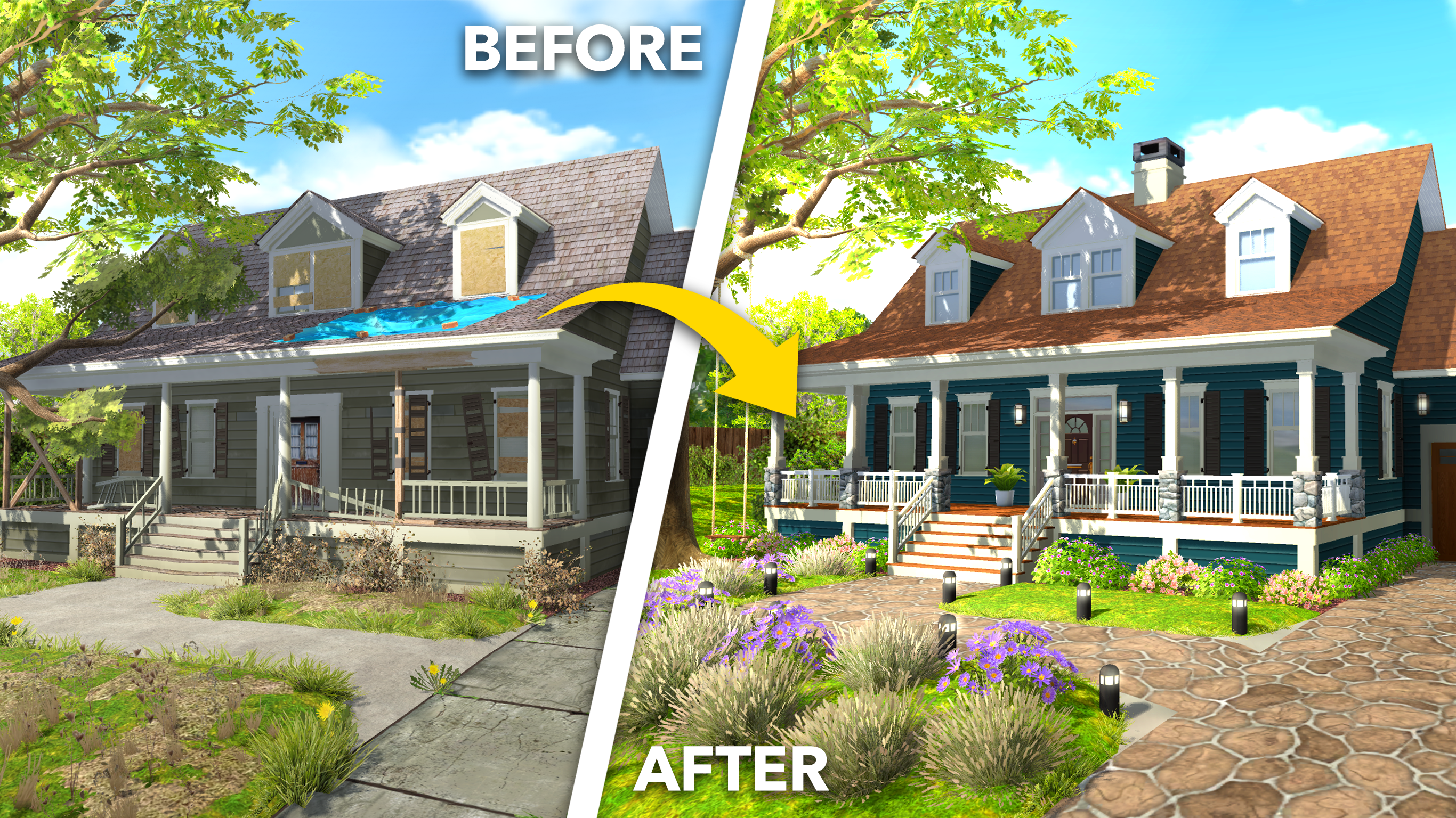 اسکرین شات 2 بازی Home Design Makeover