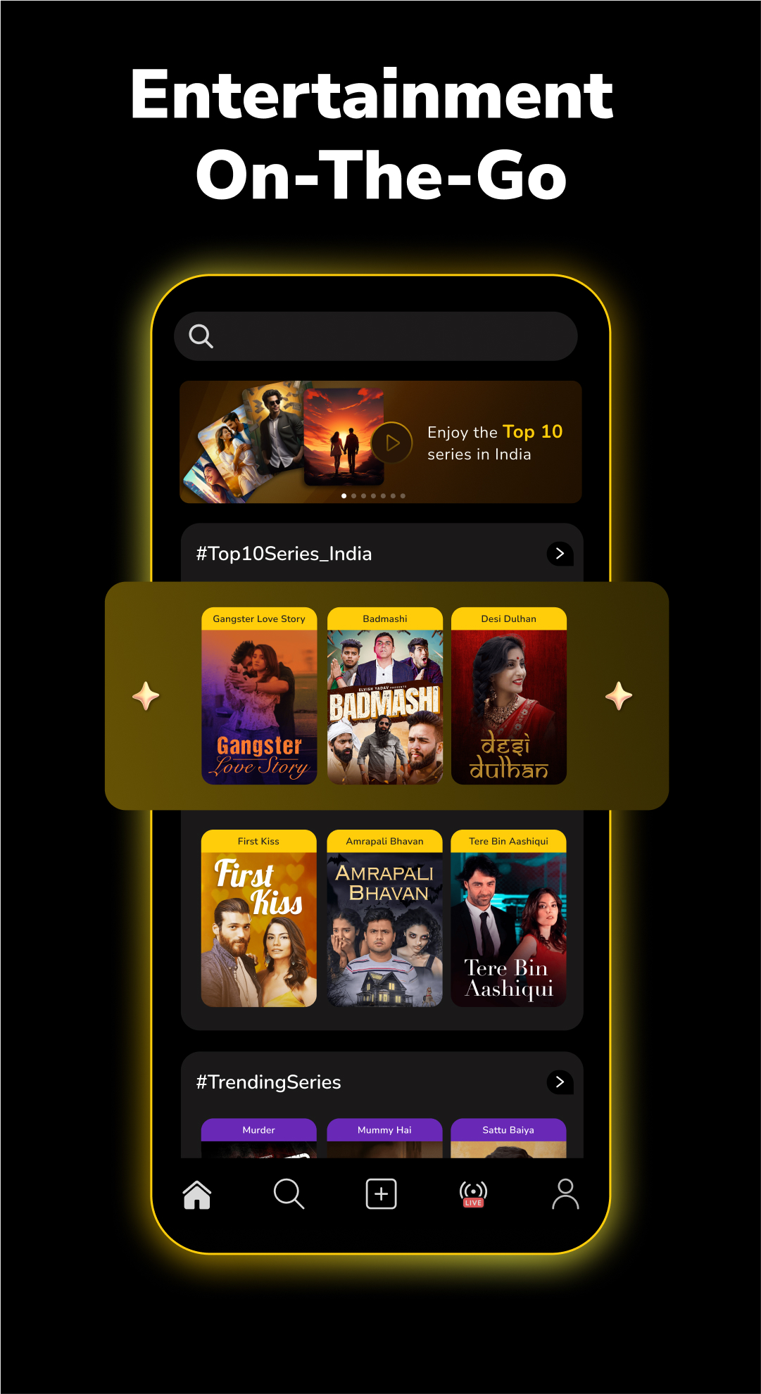 اسکرین شات 2 برنامه Moj: Free Short Drama & Reels