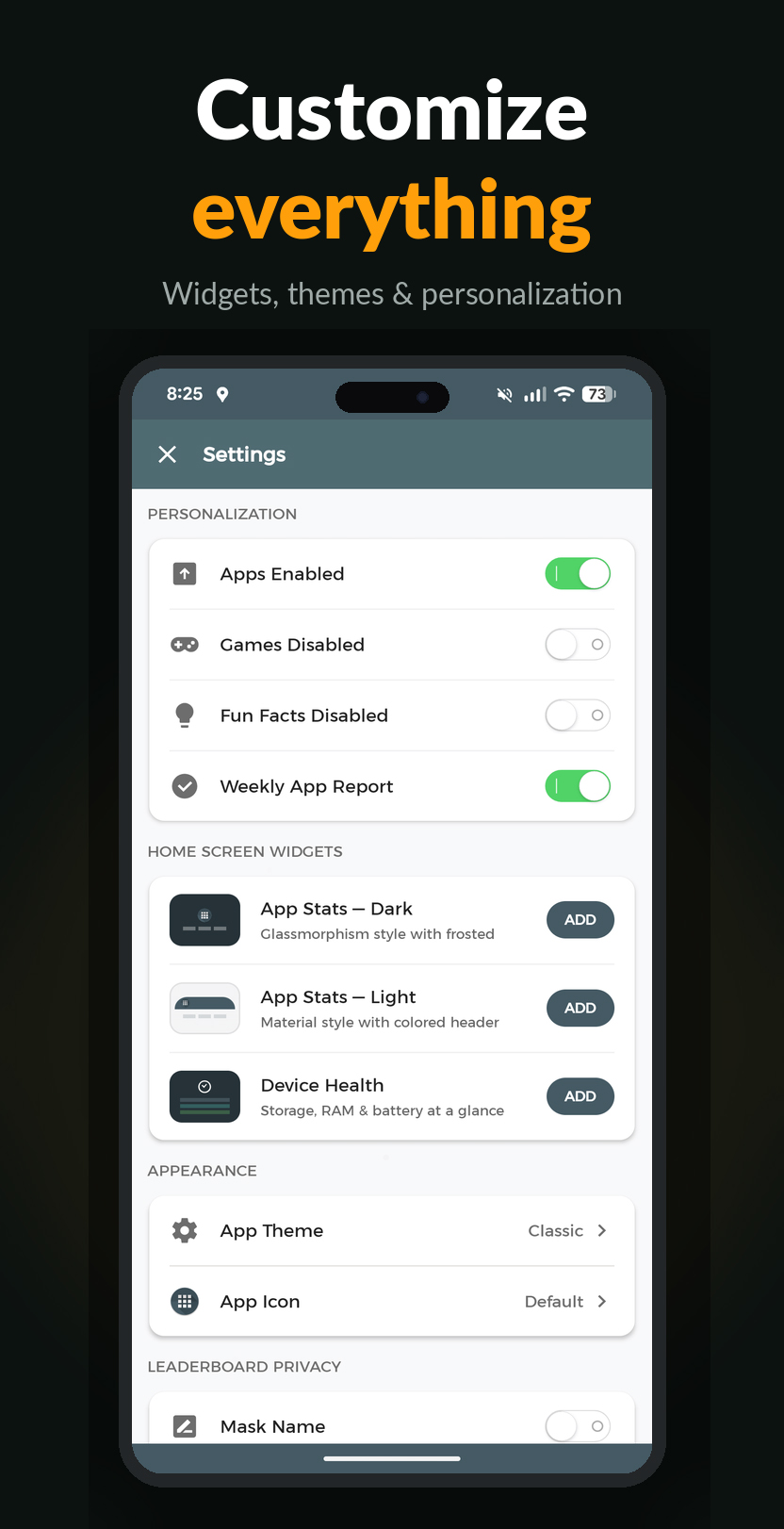 اسکرین شات 8 برنامه App Manager – Manage Your Apps