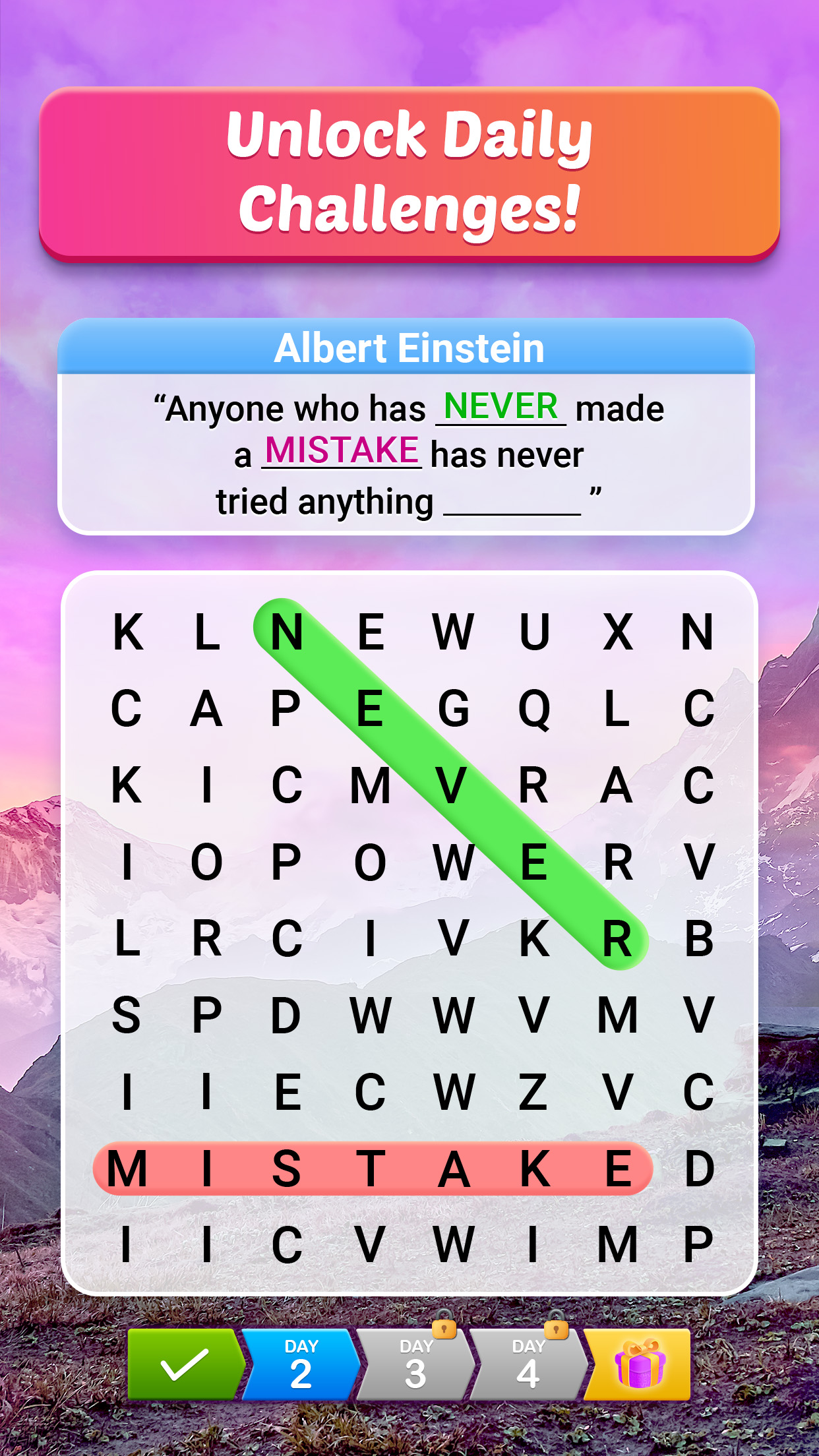 اسکرین شات 3 بازی Word Search Bliss
