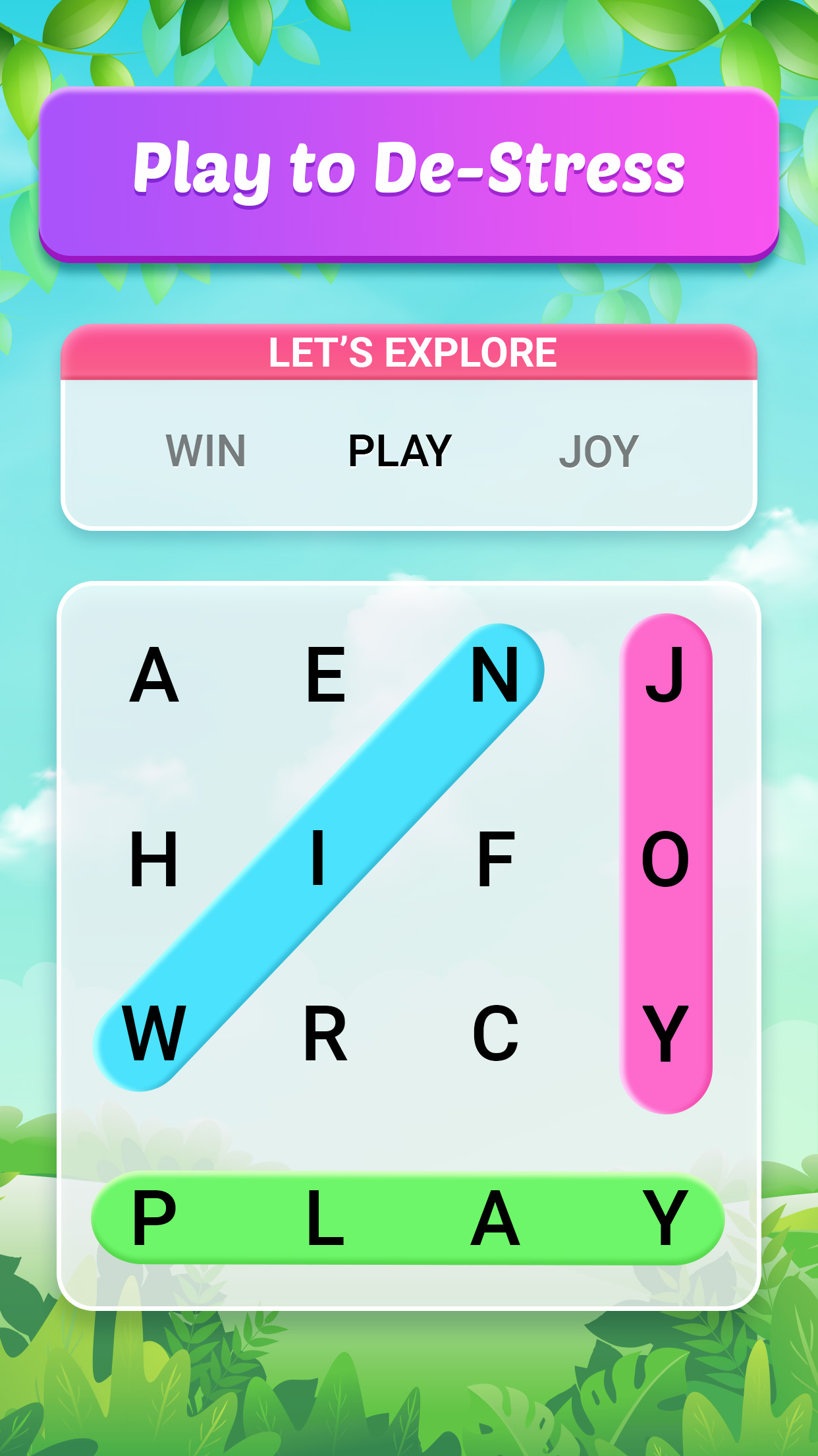 اسکرین شات 1 بازی Word Search Bliss