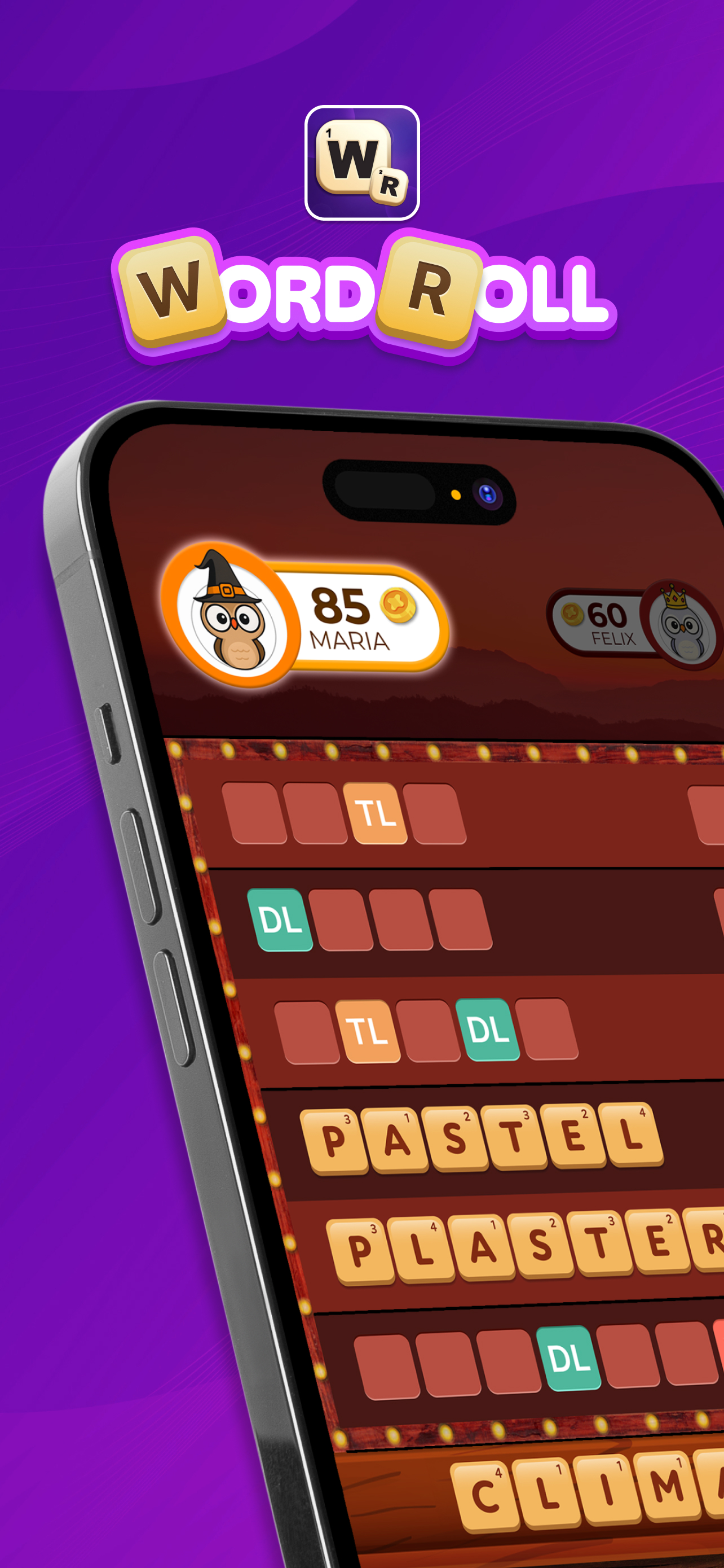 اسکرین شات 1 بازی Word Roll
