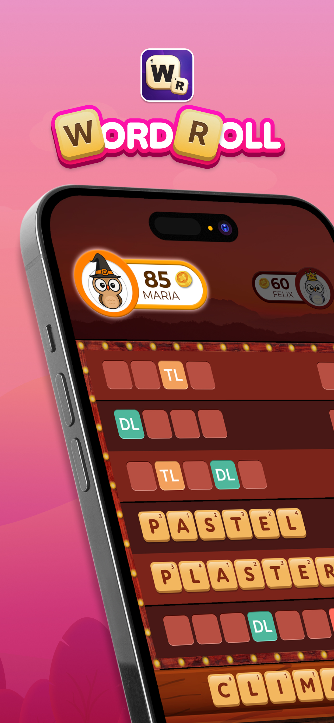 اسکرین شات 2 بازی Word Roll