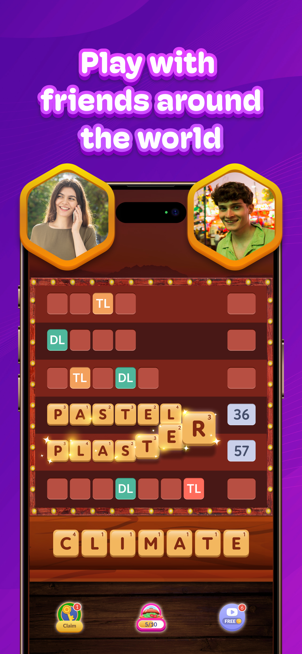 اسکرین شات 5 بازی Word Roll