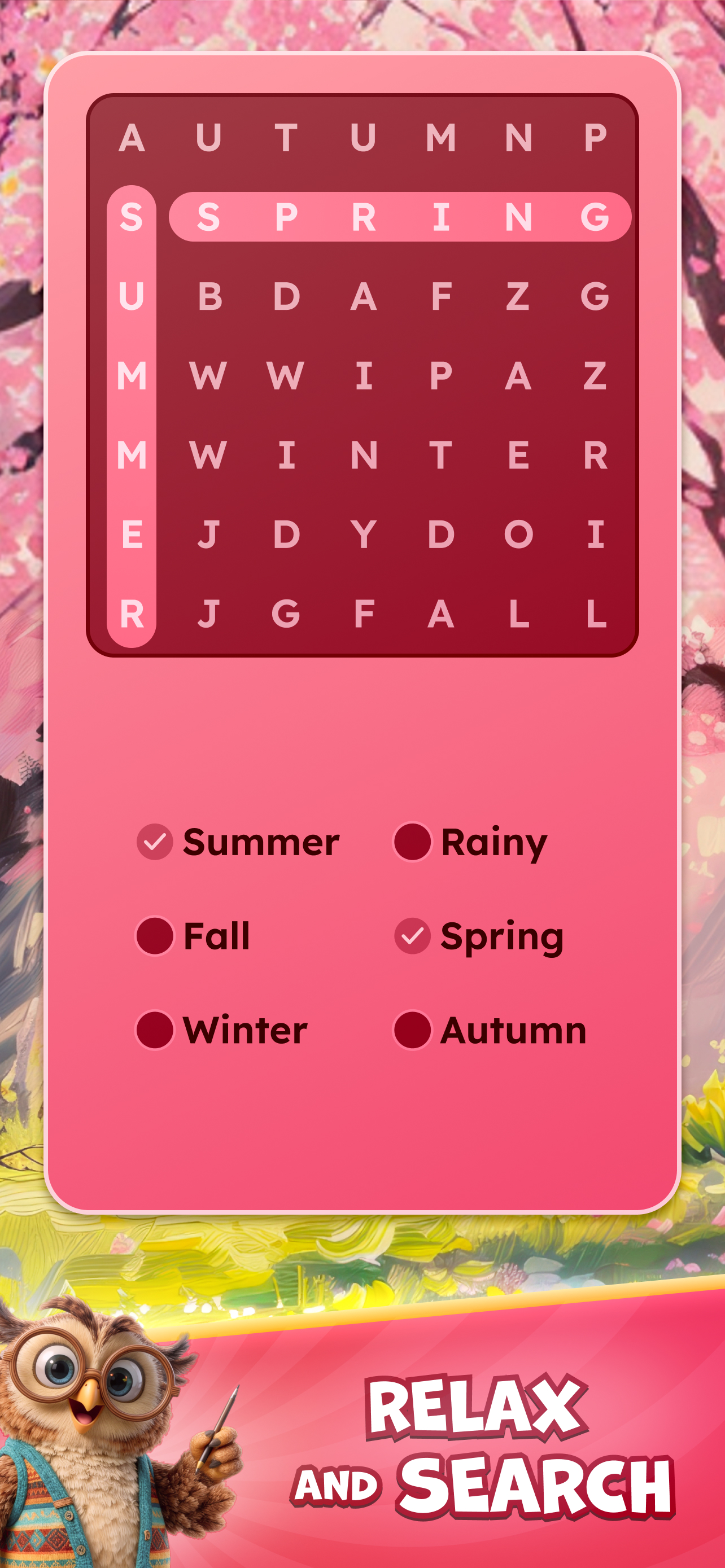 اسکرین شات 1 بازی Word Search Explorer