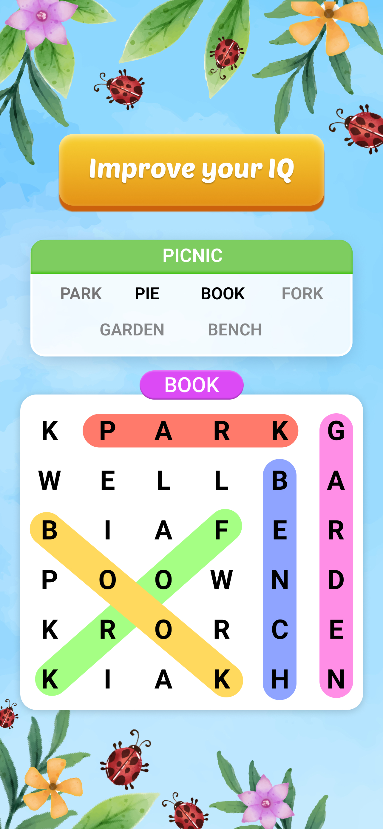 اسکرین شات 2 بازی Word Search Explorer