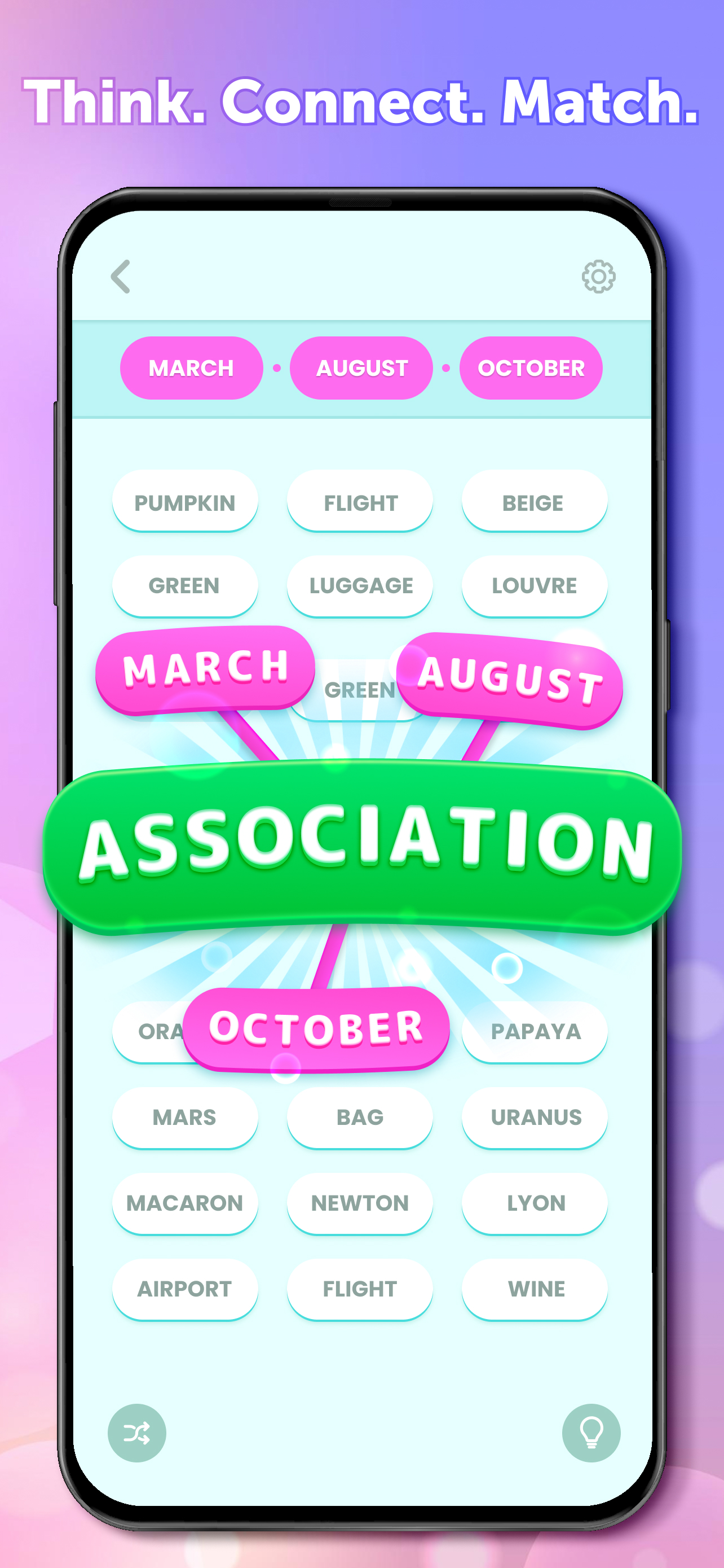 اسکرین شات 2 بازی Word Connect Association