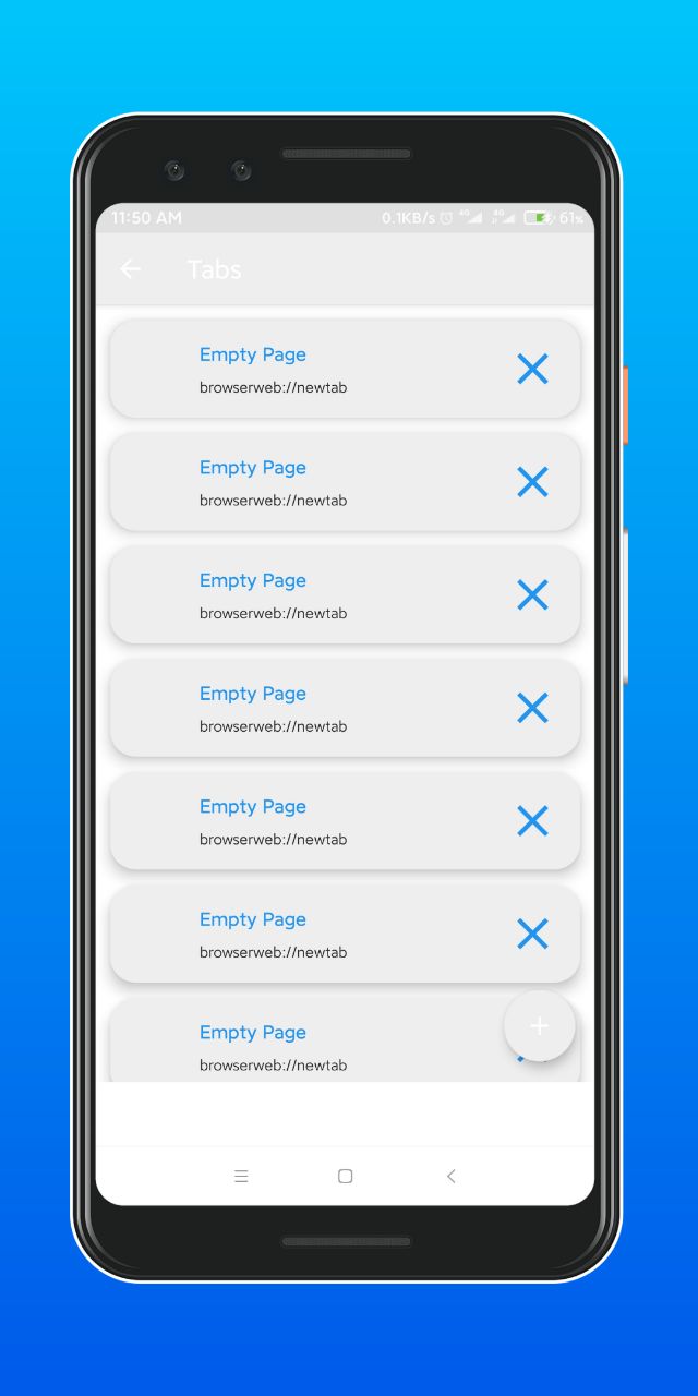 اسکرین شات 5 برنامه Browser Internet