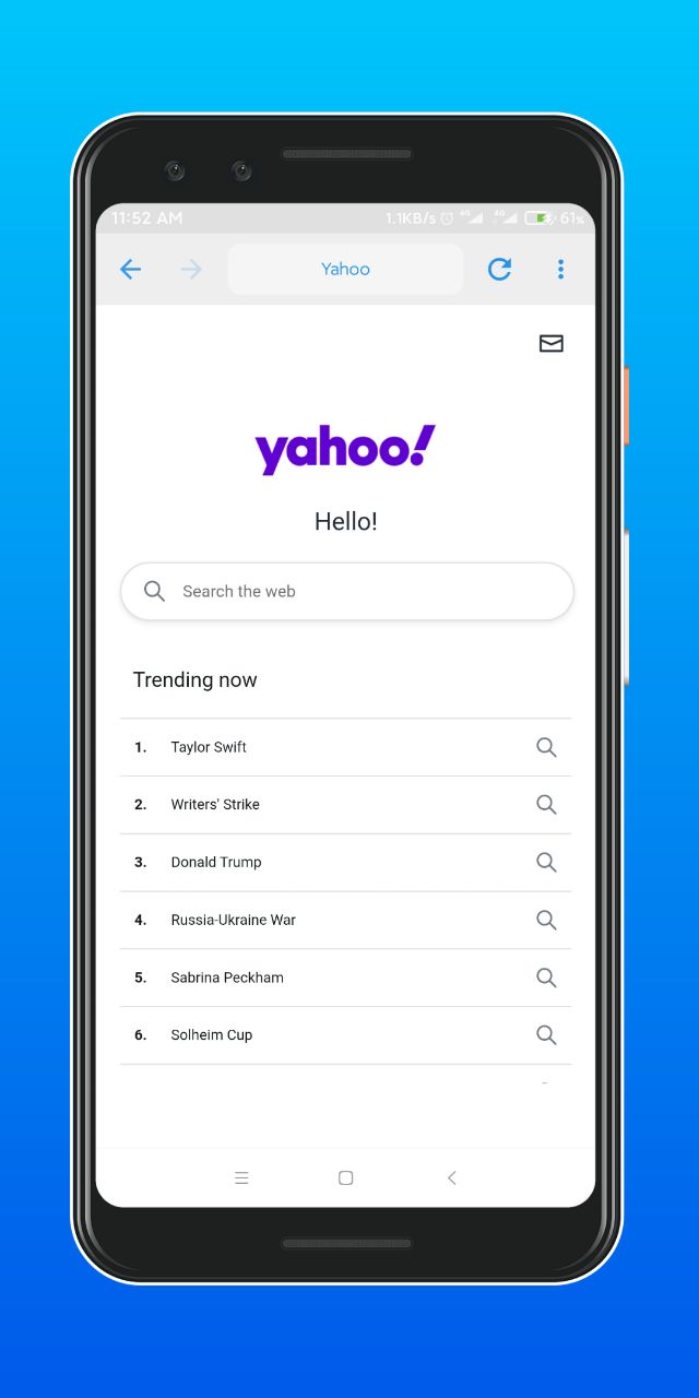 اسکرین شات 4 برنامه Browser Internet