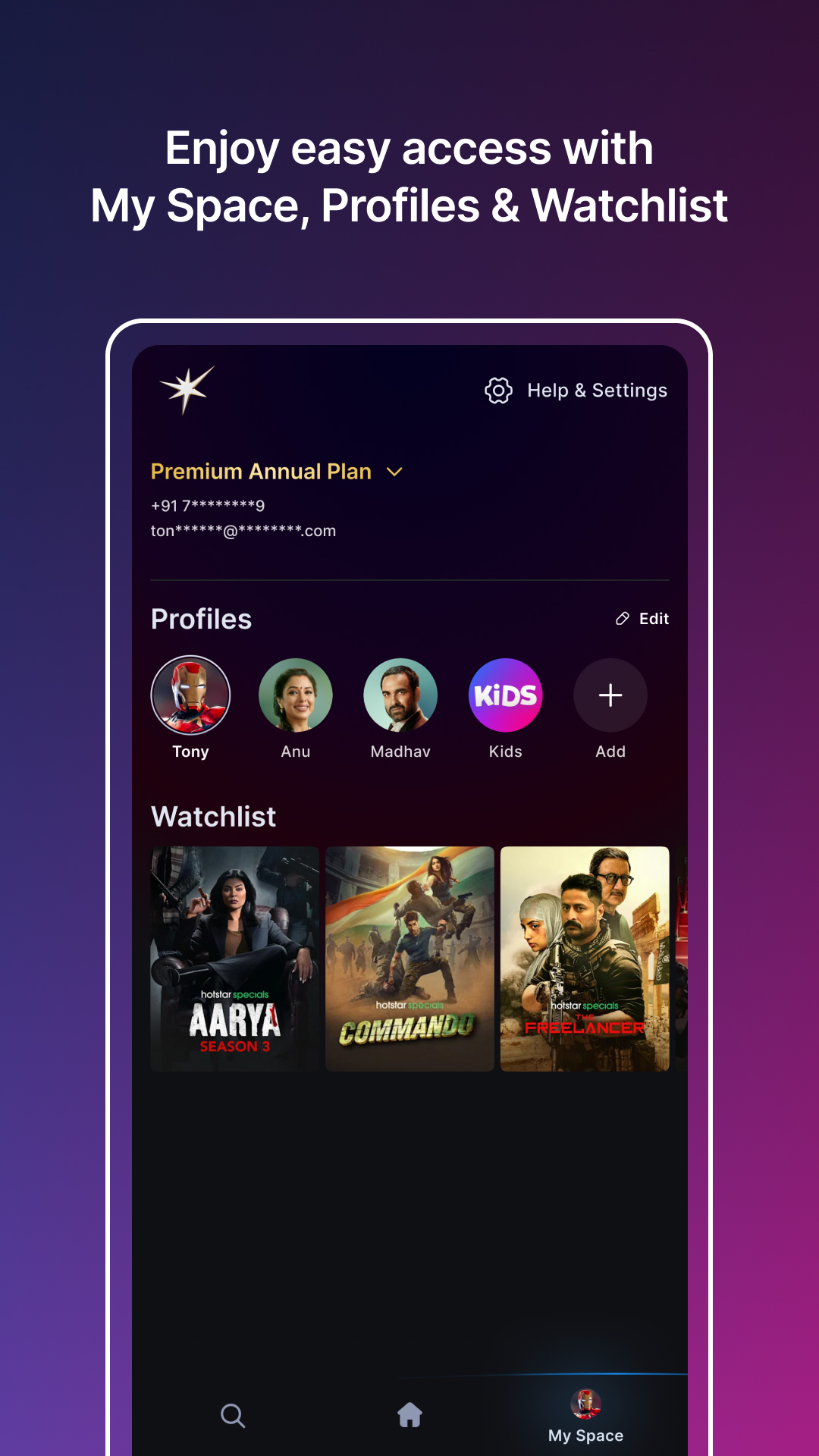 اسکرین شات 5 برنامه JioHotstar