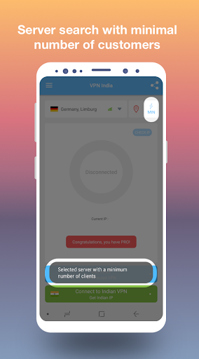 اسکرین شات 7 برنامه VPN India - get free Indian IP