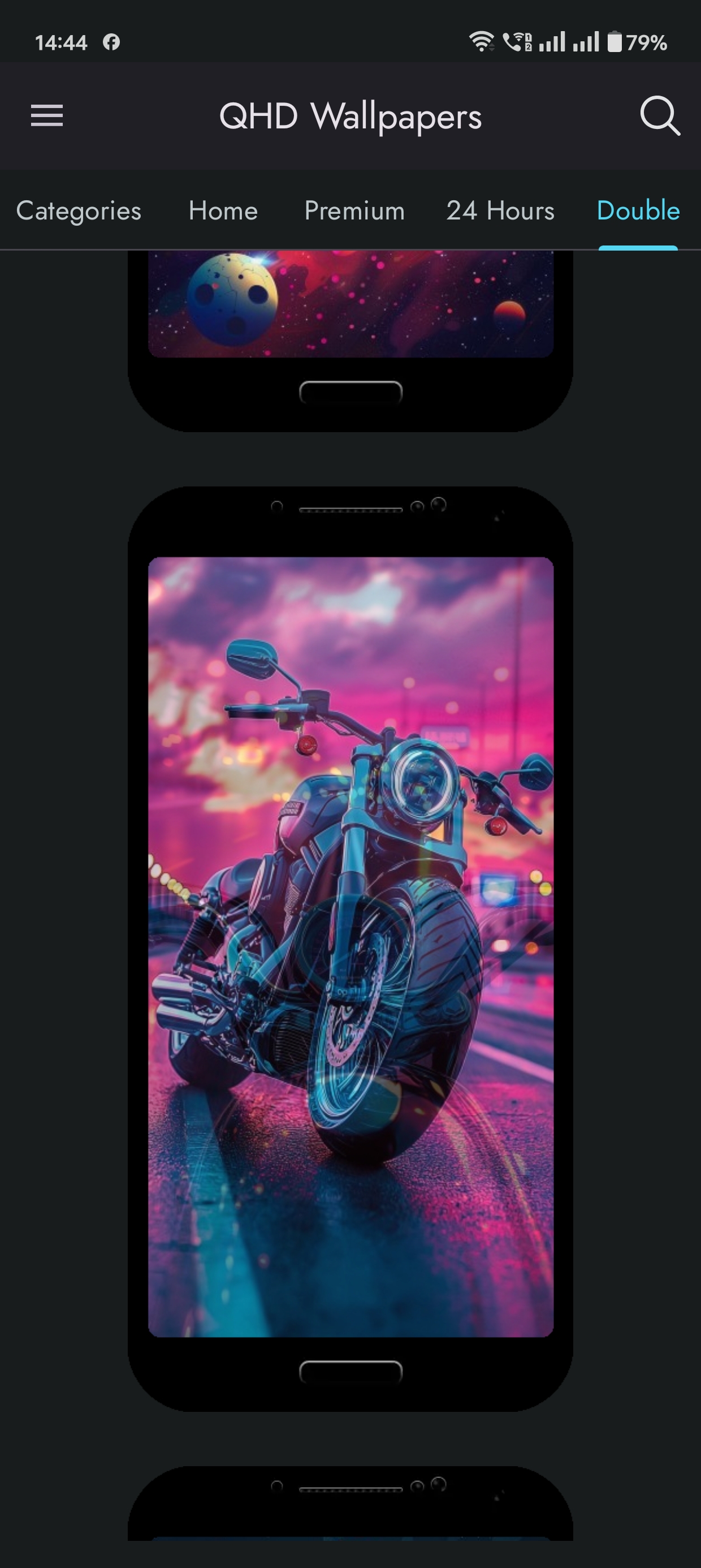 اسکرین شات 1 برنامه Wallpaper 4K HD – Backdrops