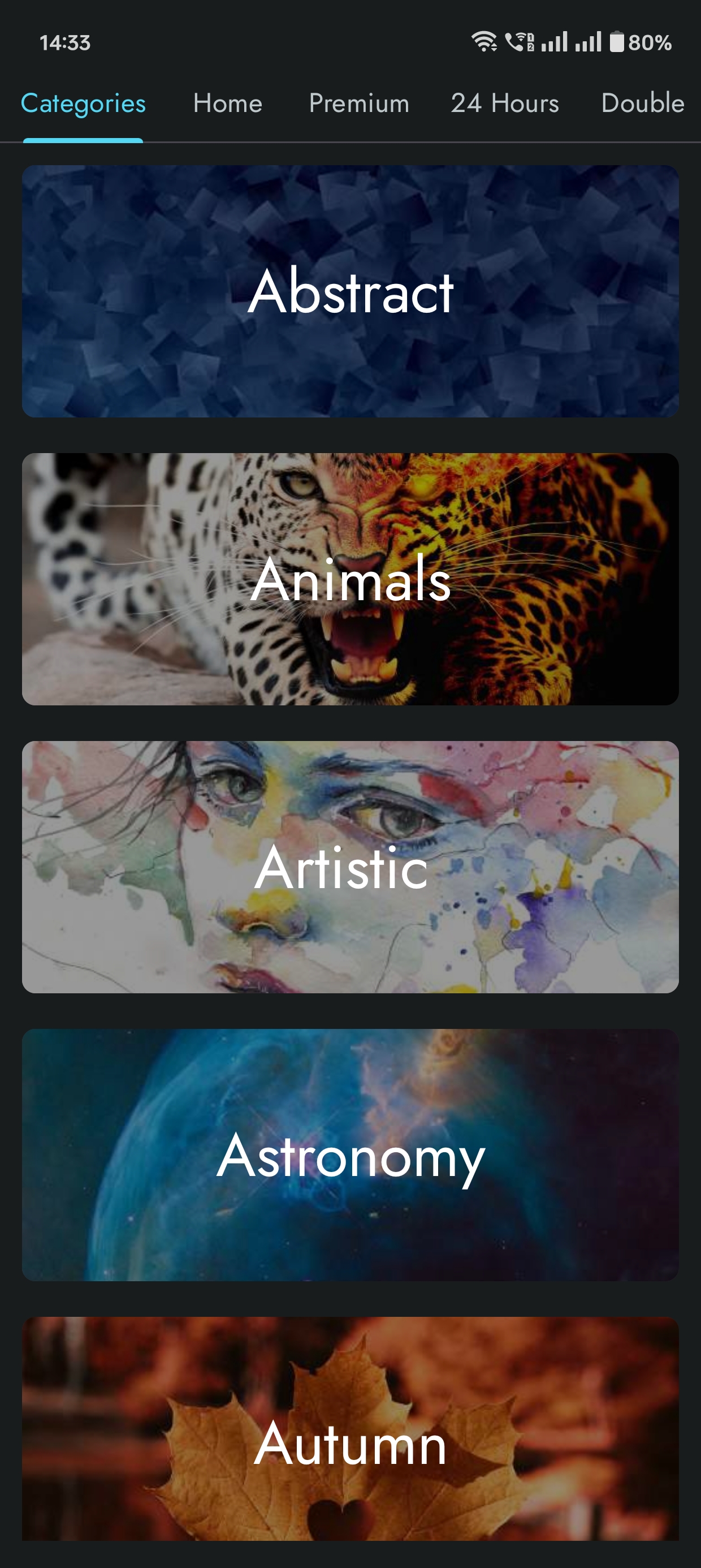 اسکرین شات 5 برنامه Wallpaper 4K HD – Backdrops