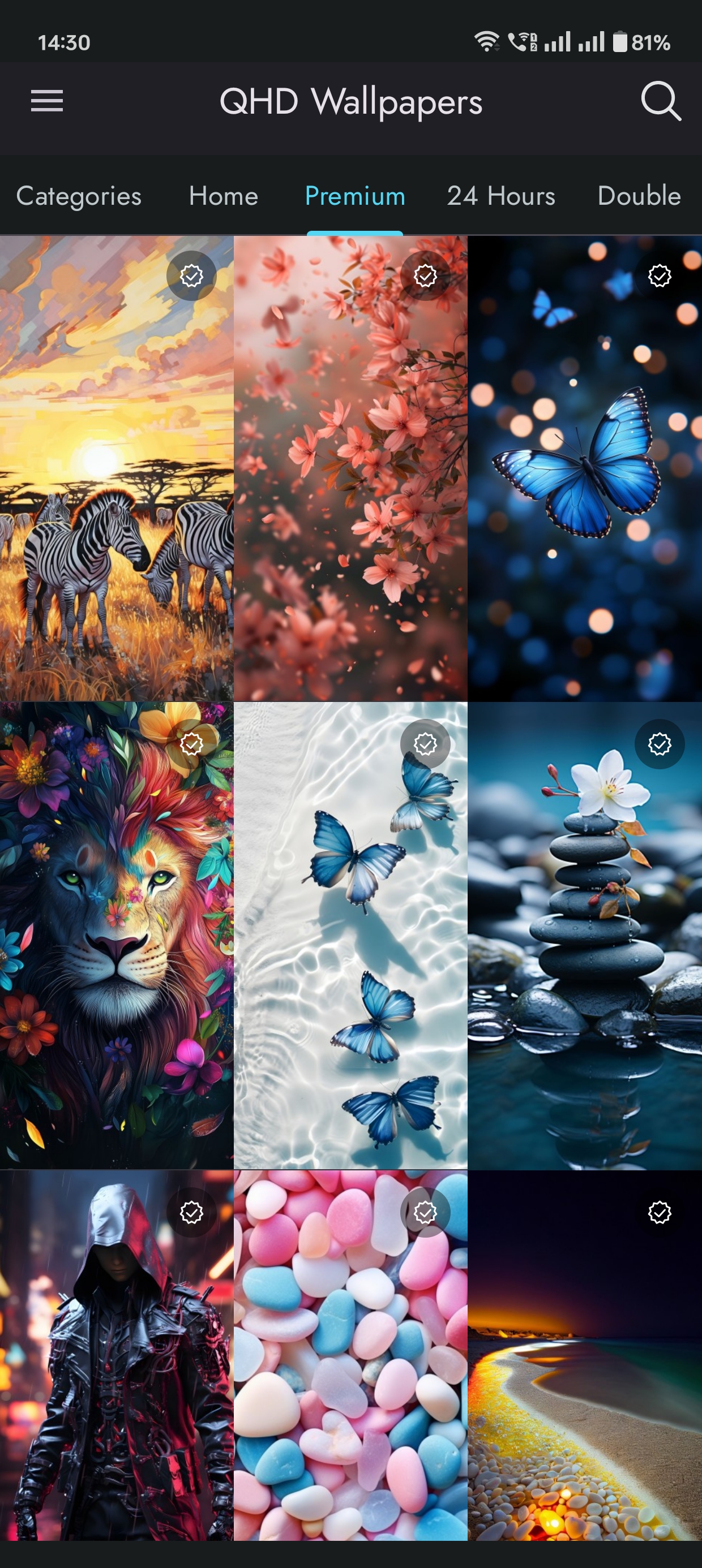 اسکرین شات 3 برنامه Wallpaper 4K HD – Backdrops