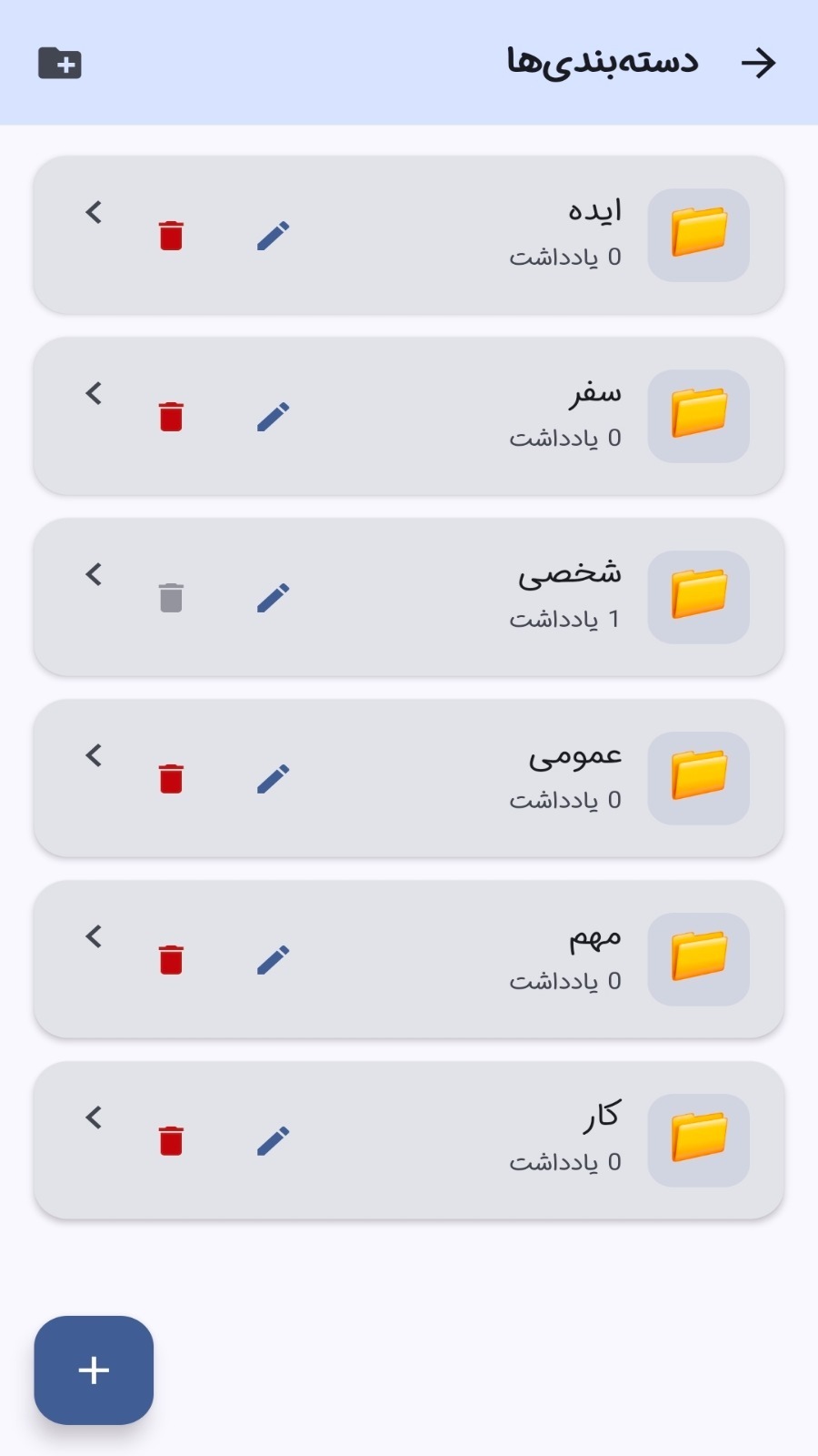 اسکرین شات 2 برنامه روزنوشت _ مدیریت کارهای روزانه