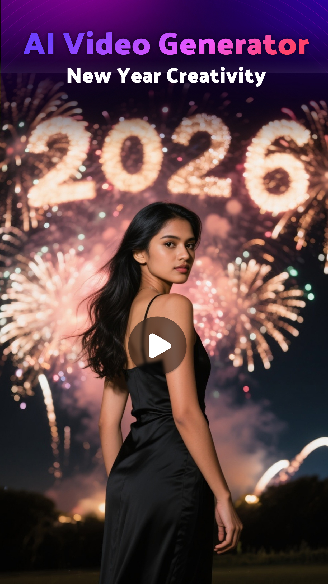 اسکرین شات 1 برنامه Mivi AI: AI Video & Portrait