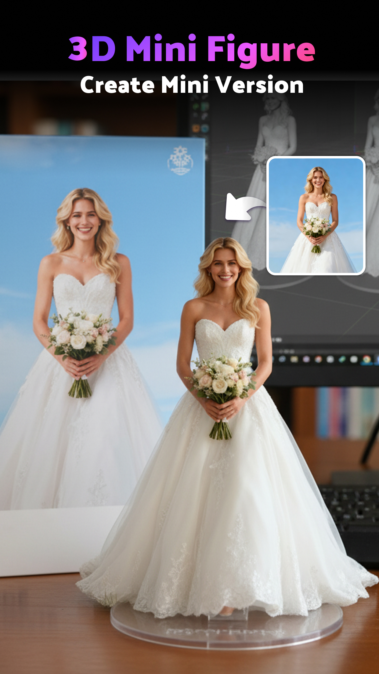 اسکرین شات 3 برنامه Mivi AI: AI Video & Portrait