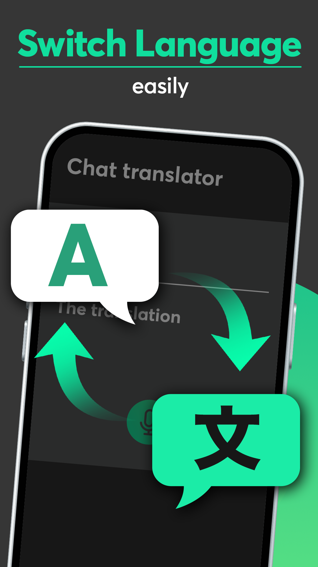 اسکرین شات 3 برنامه Chat translator, all languages