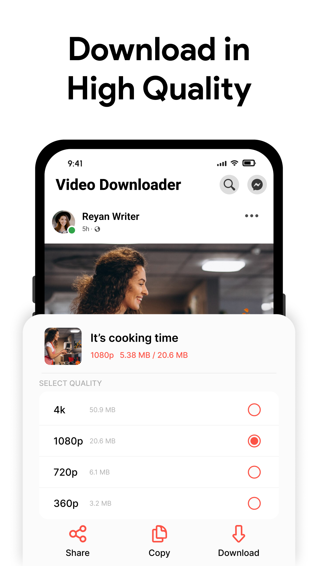 اسکرین شات 7 برنامه Video Downloader - Story Saver