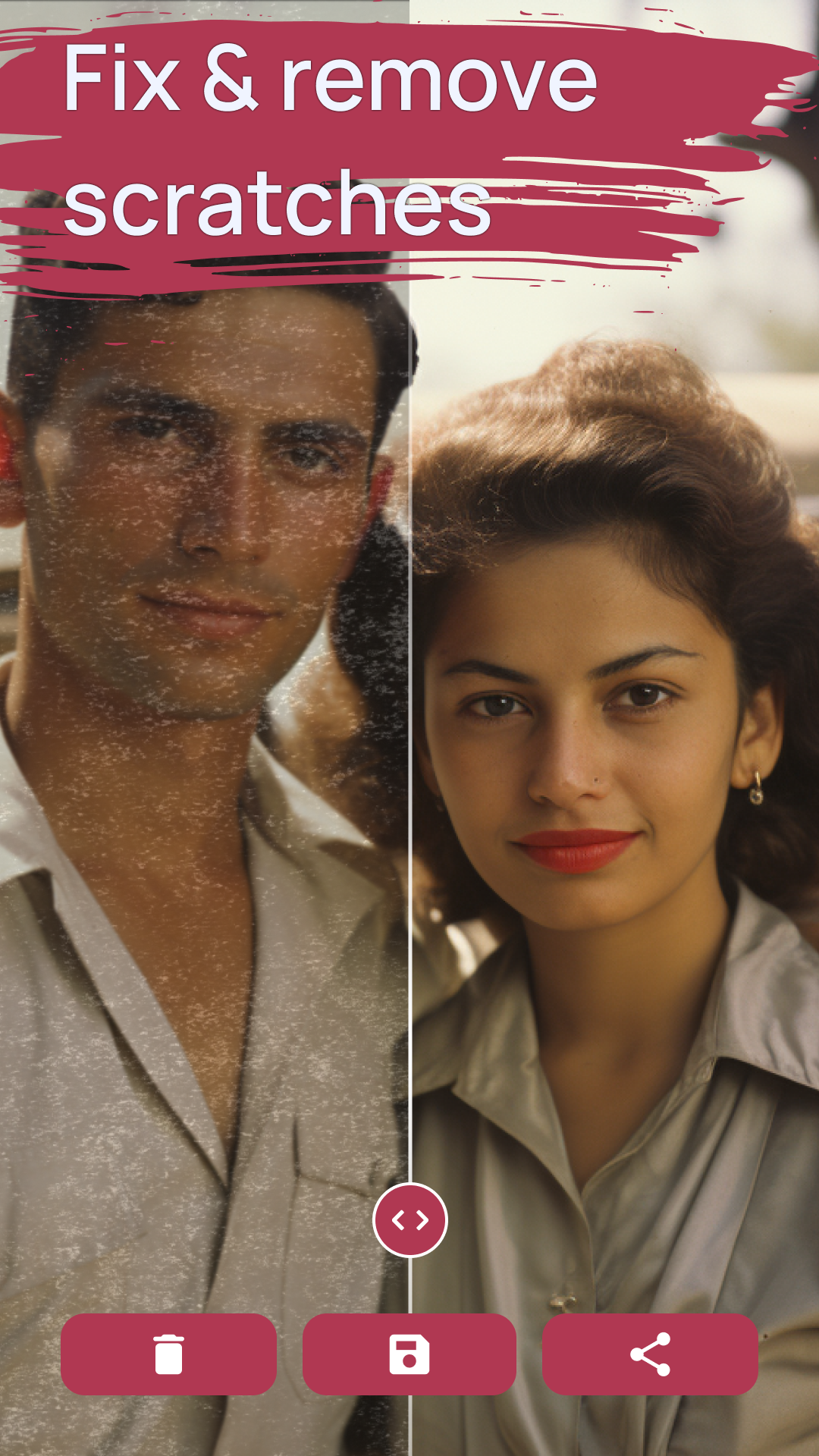 اسکرین شات 5 برنامه FixMyPics - Restore Old Photos
