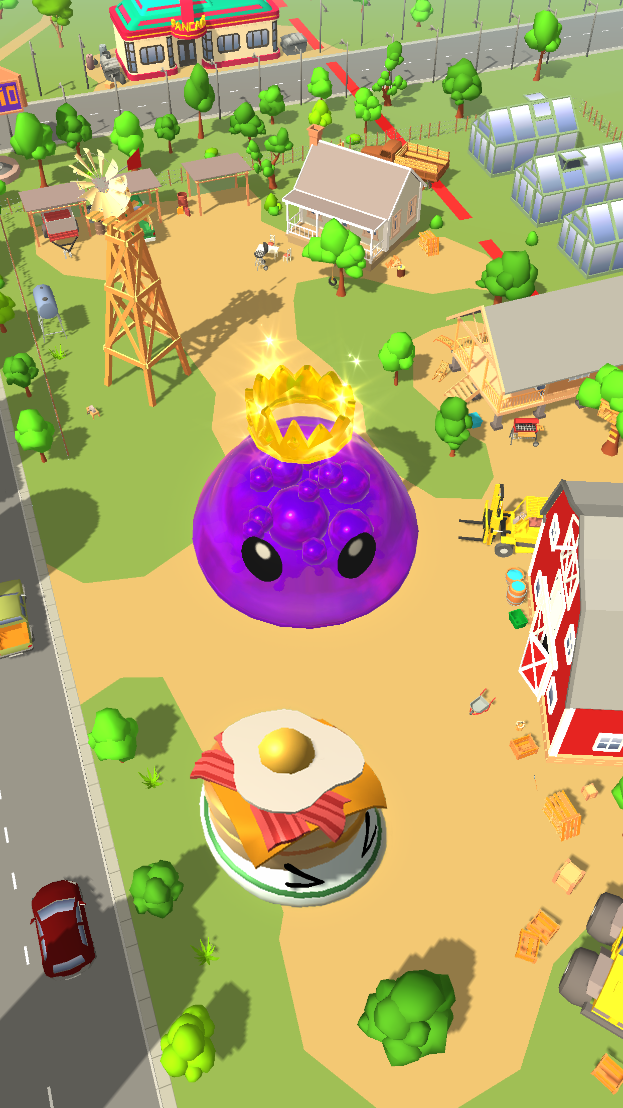 اسکرین شات 2 بازی Slime.io - Devour the Сity!