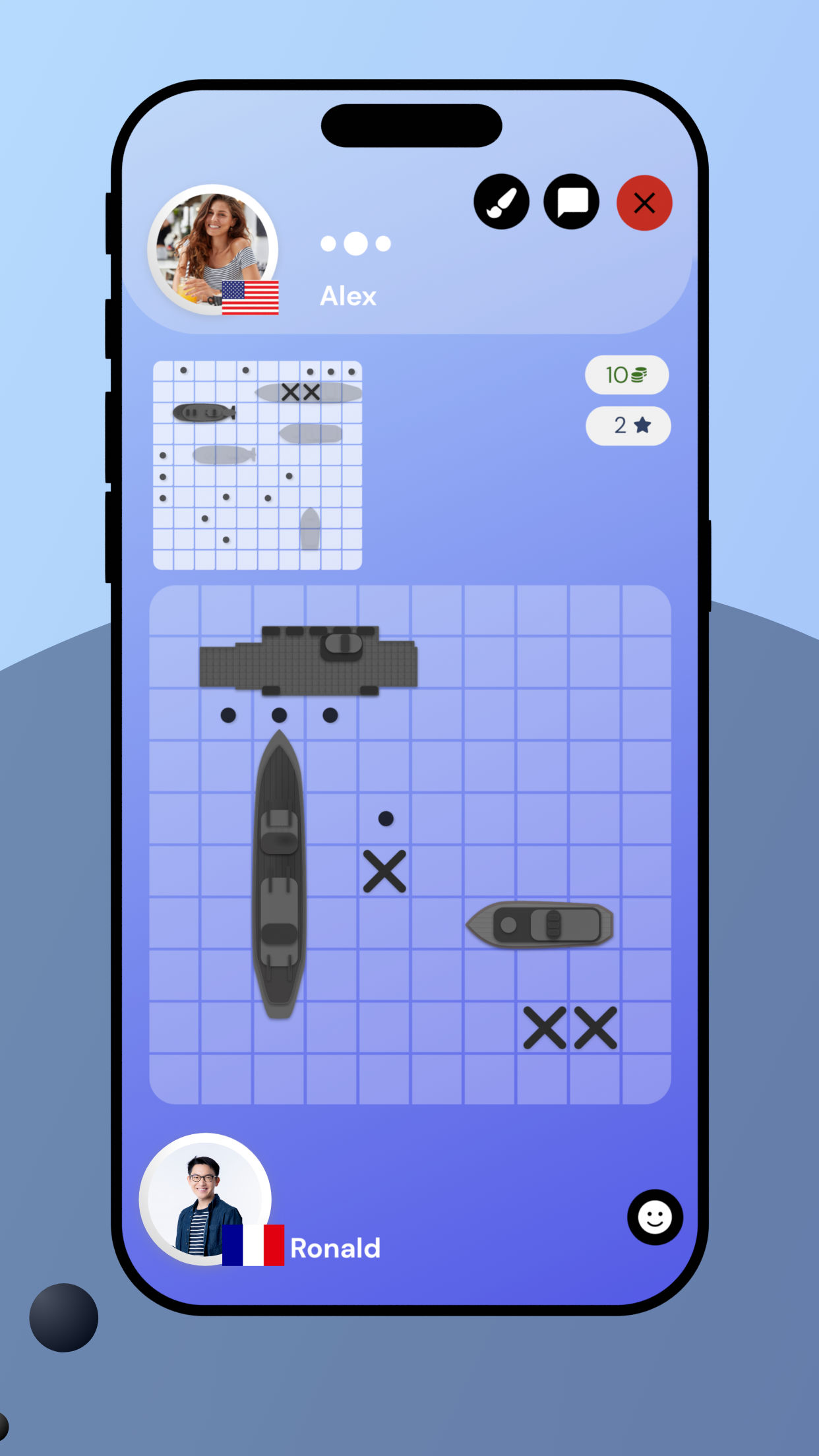 اسکرین شات 1 بازی Warships: Sea Battle PvP