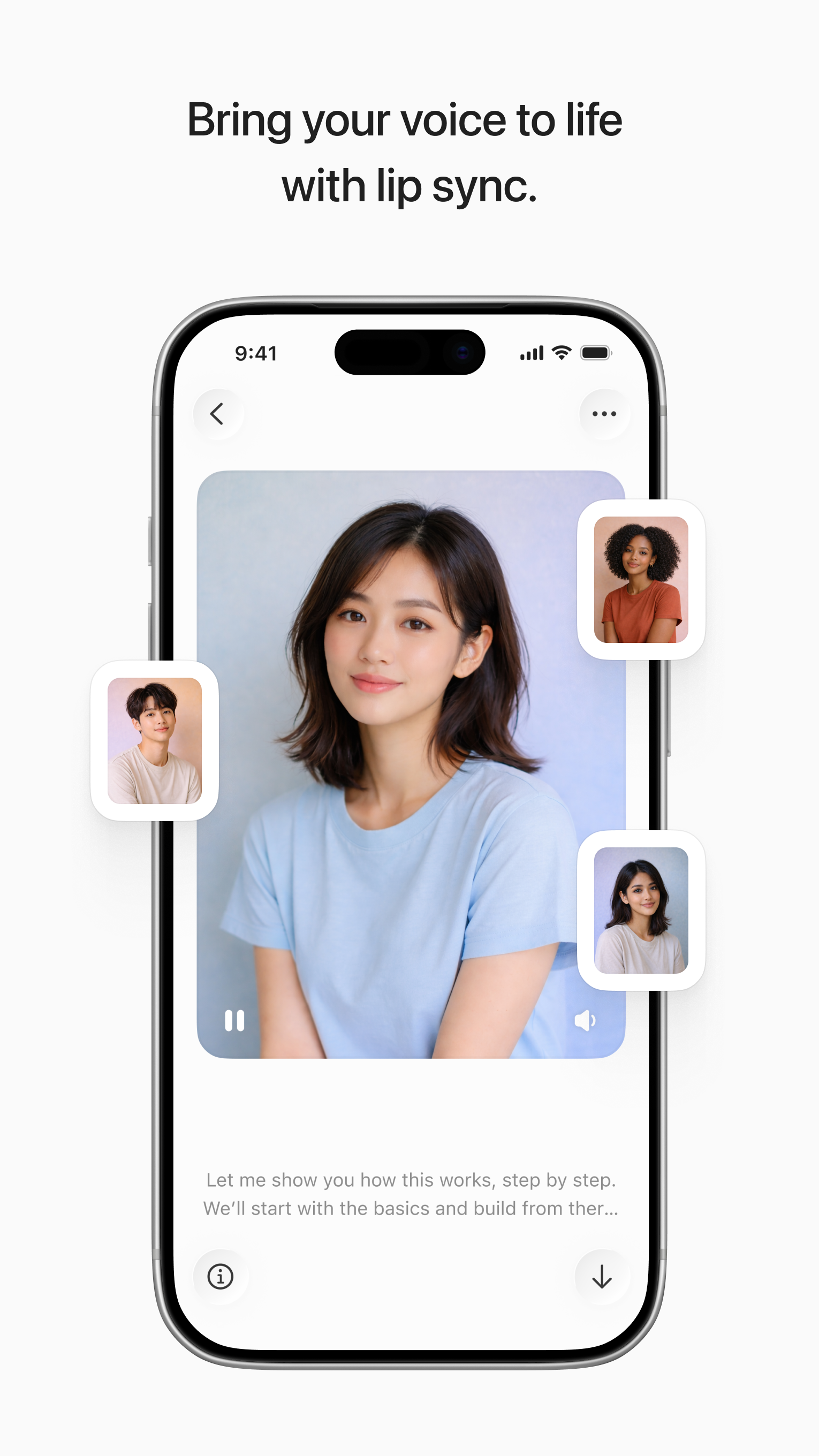اسکرین شات 2 برنامه ElevenLabs: AI Voice Generator