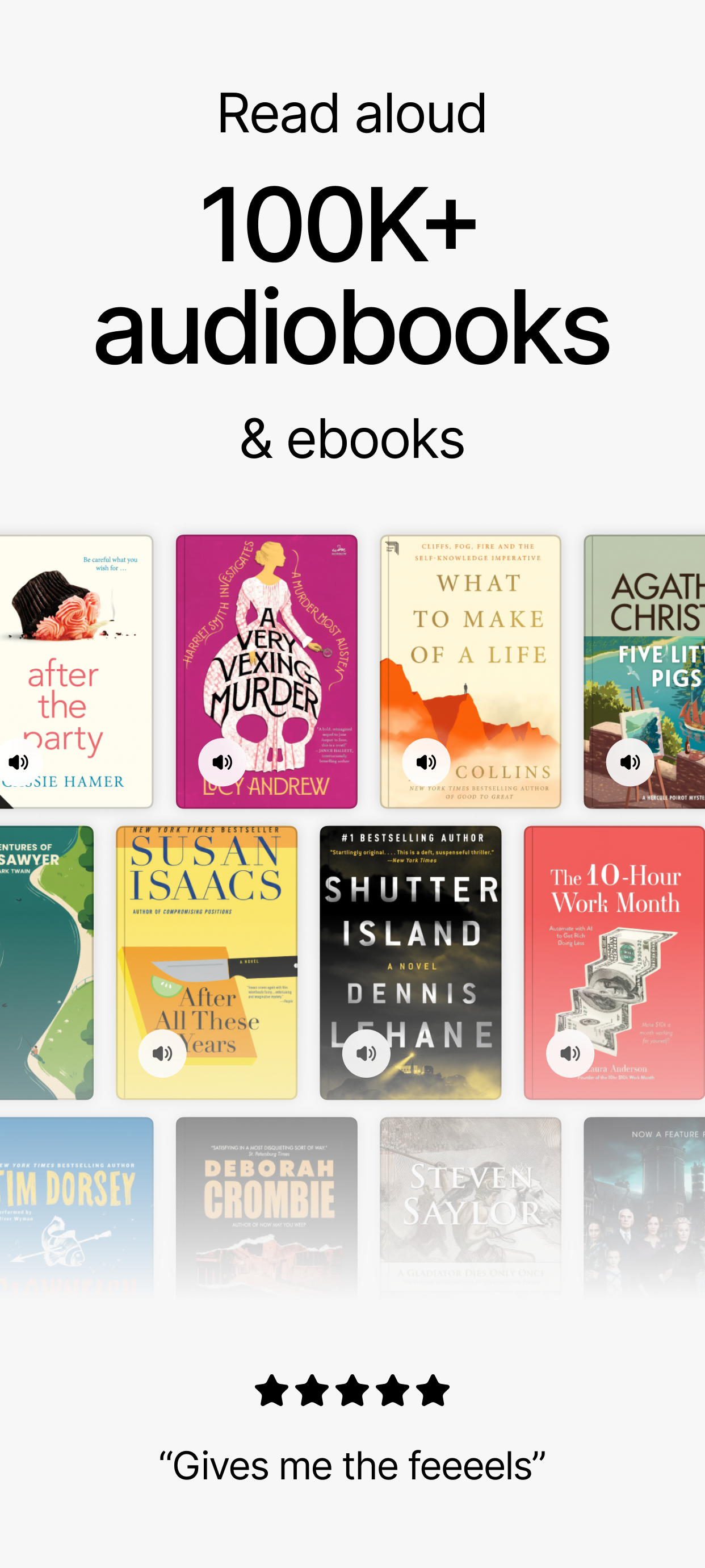 اسکرین شات 3 برنامه ElevenReader: Read Books Aloud