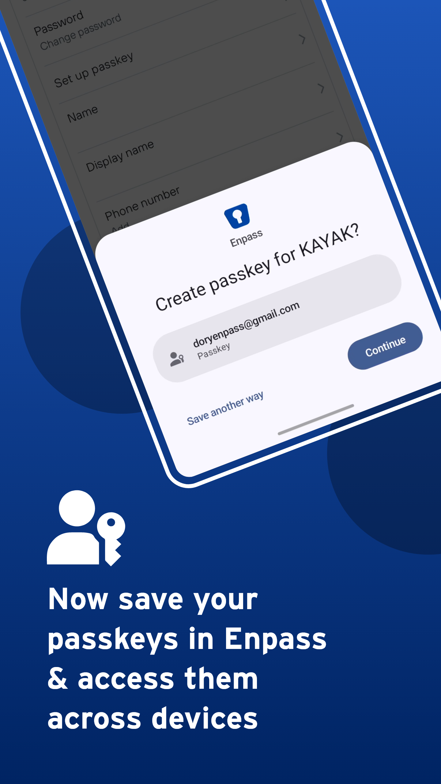 اسکرین شات 1 برنامه Enpass Password Manager