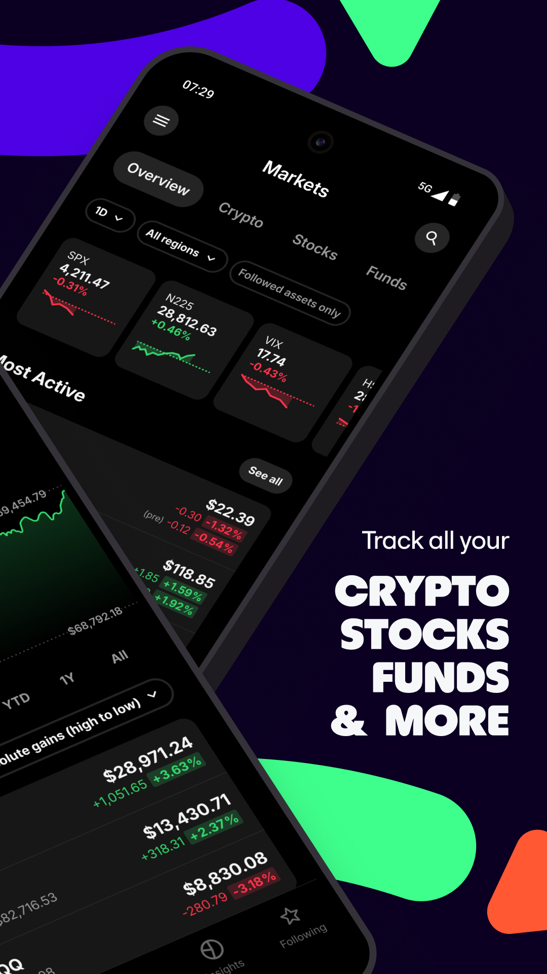 اسکرین شات 2 برنامه Delta by etoro