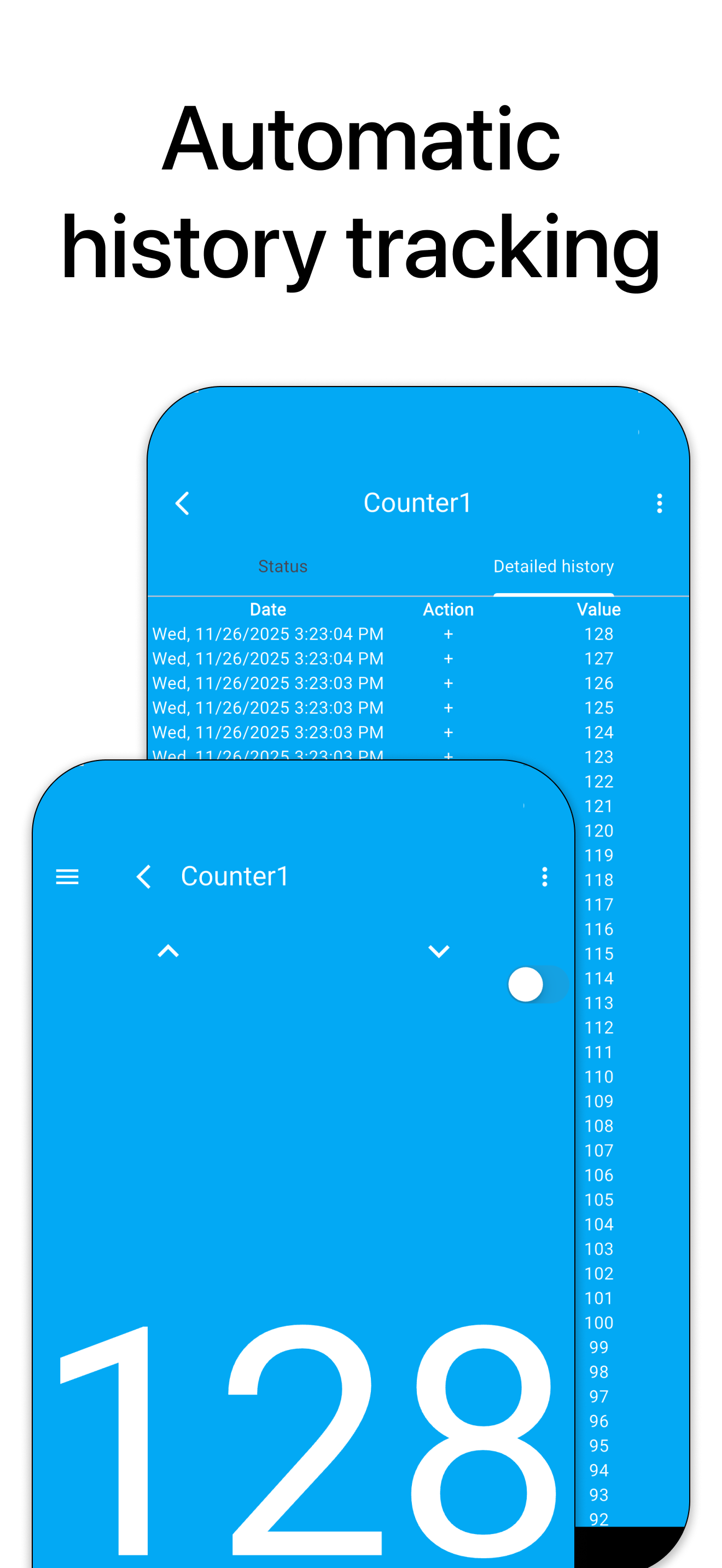 اسکرین شات 8 برنامه Smart Counter + Widget