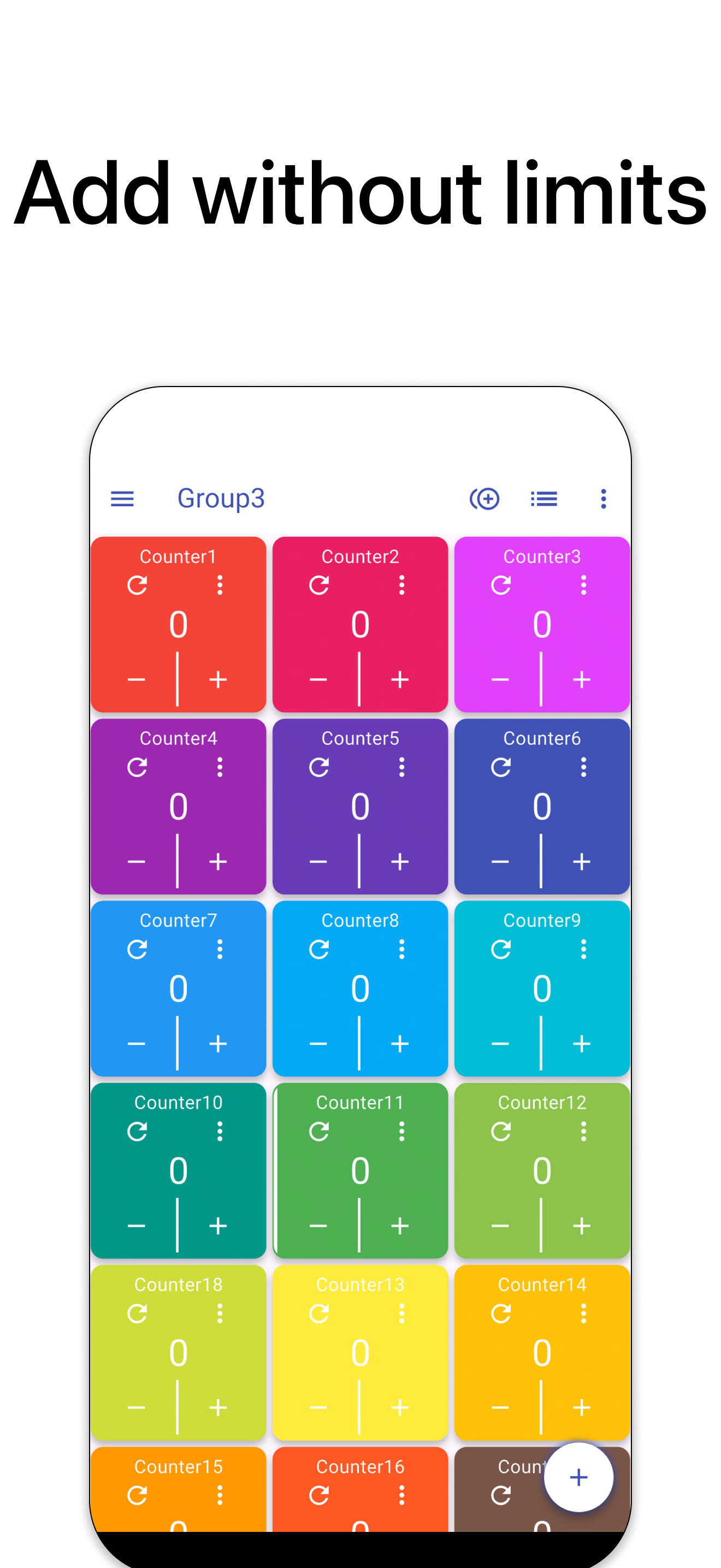 اسکرین شات 5 برنامه Smart Counter + Widget