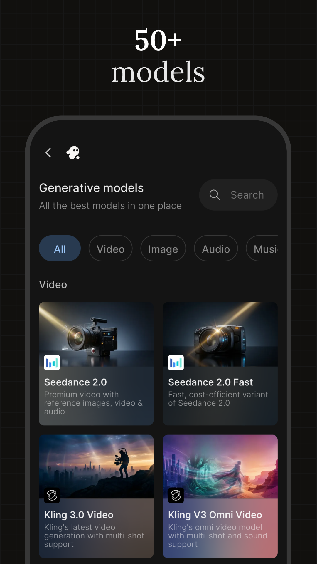 اسکرین شات 6 برنامه invideo AI: AI Video Generator